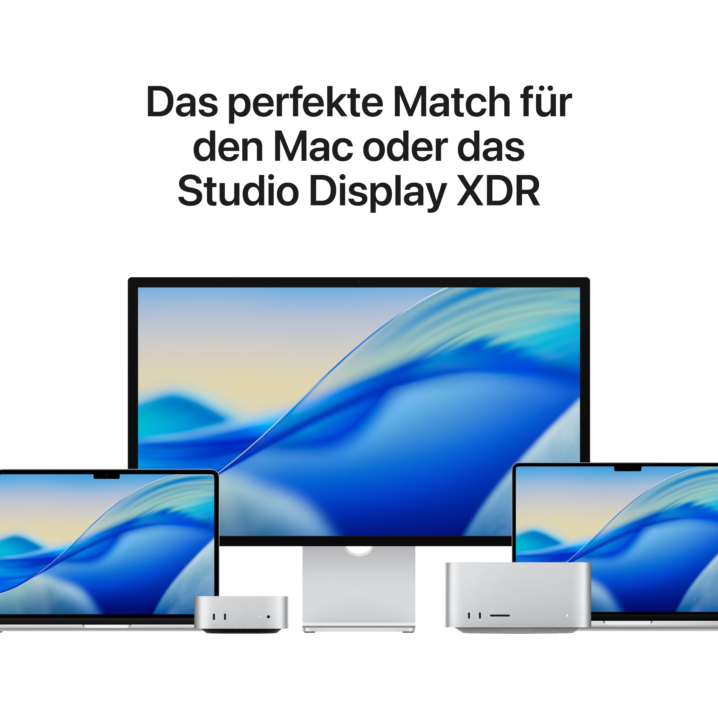 Apple LED-Monitor »Studio Display« 68,29 cm/27 ″  5120 x 2880 px 5K 60 Hz Standard Glas - neigungsverstellbarer Fuß