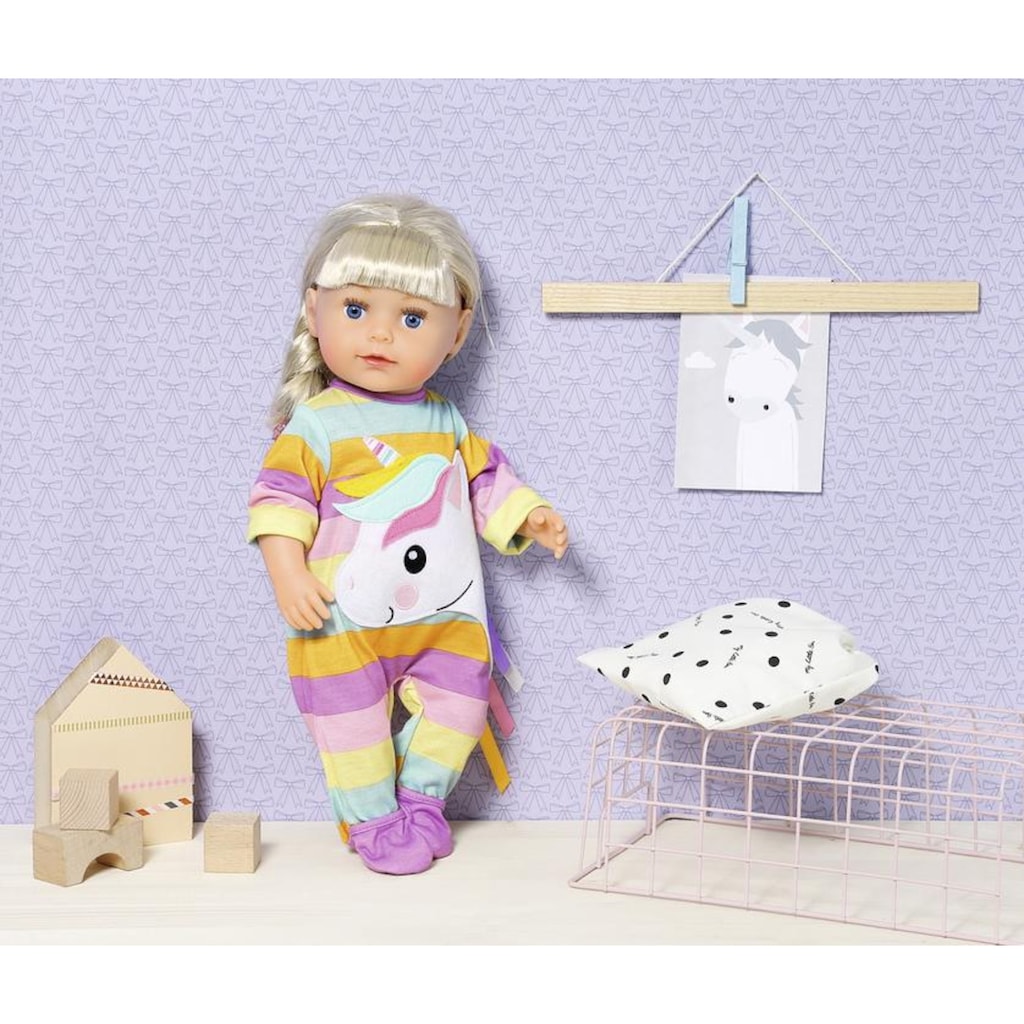 Zapf Creation® Puppenkleidung »Dolly Moda Einhorn Strampler 39-46 cm«