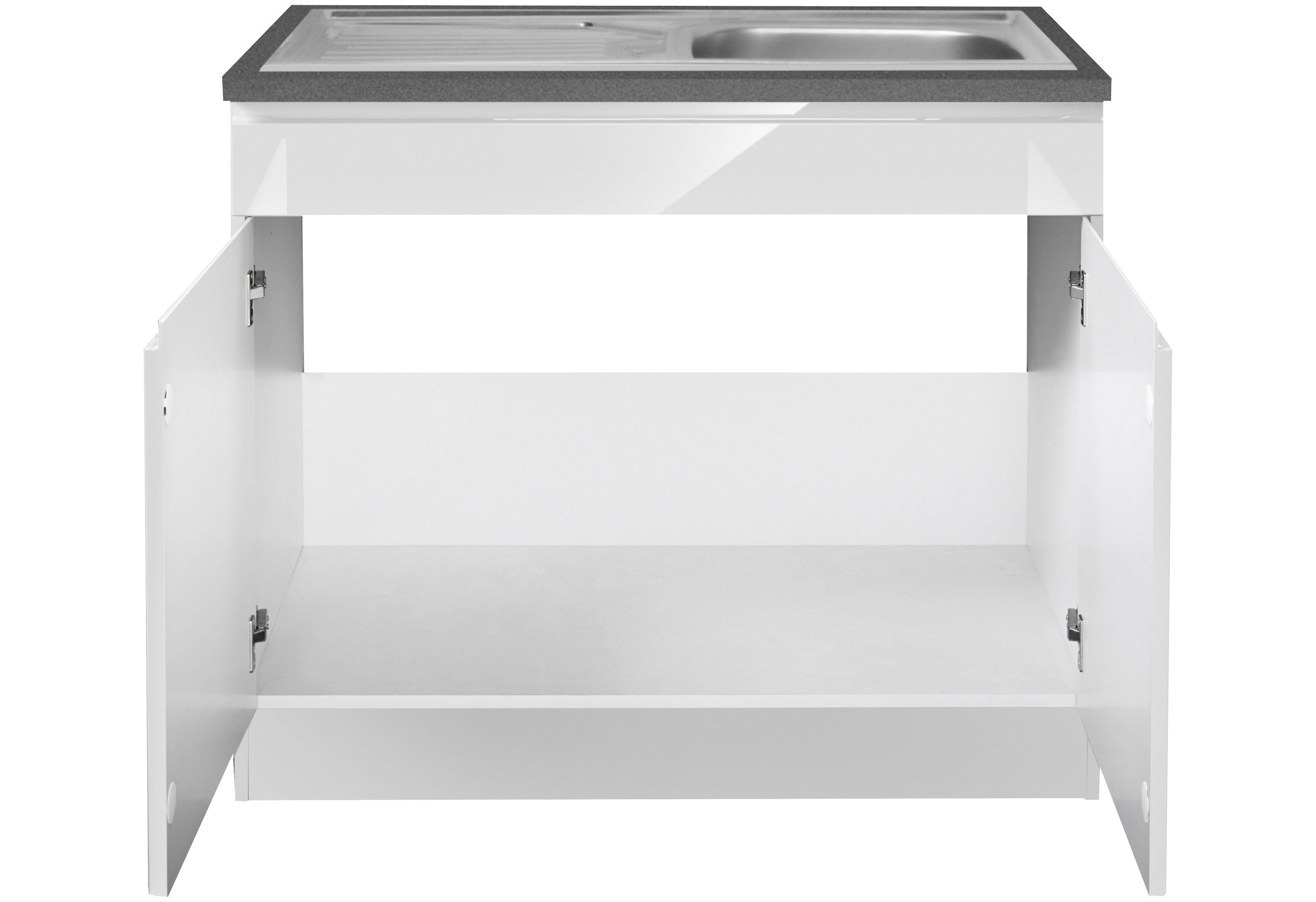 HELD MÖBEL Spülenschrank »Virginia«, 100 cm breit, inklusive Einbauspüle