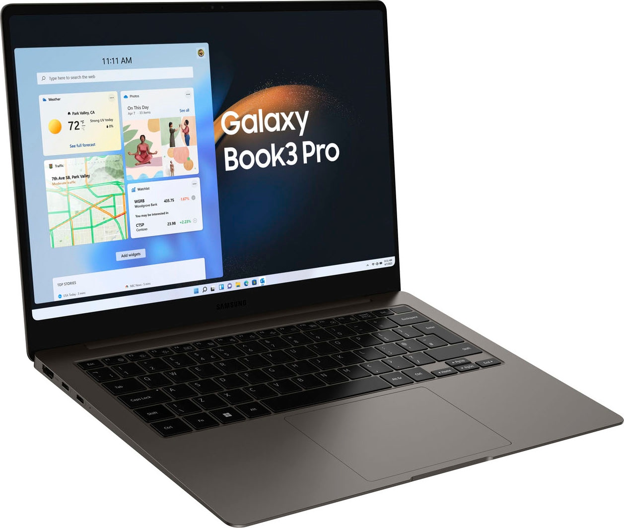 Samsung Notebook »Galaxy Book3 Pro«, 35,56 cm, / 14 Zoll, Intel, Core i7, Iris® Xᵉ Graphics, 512 GB SSD