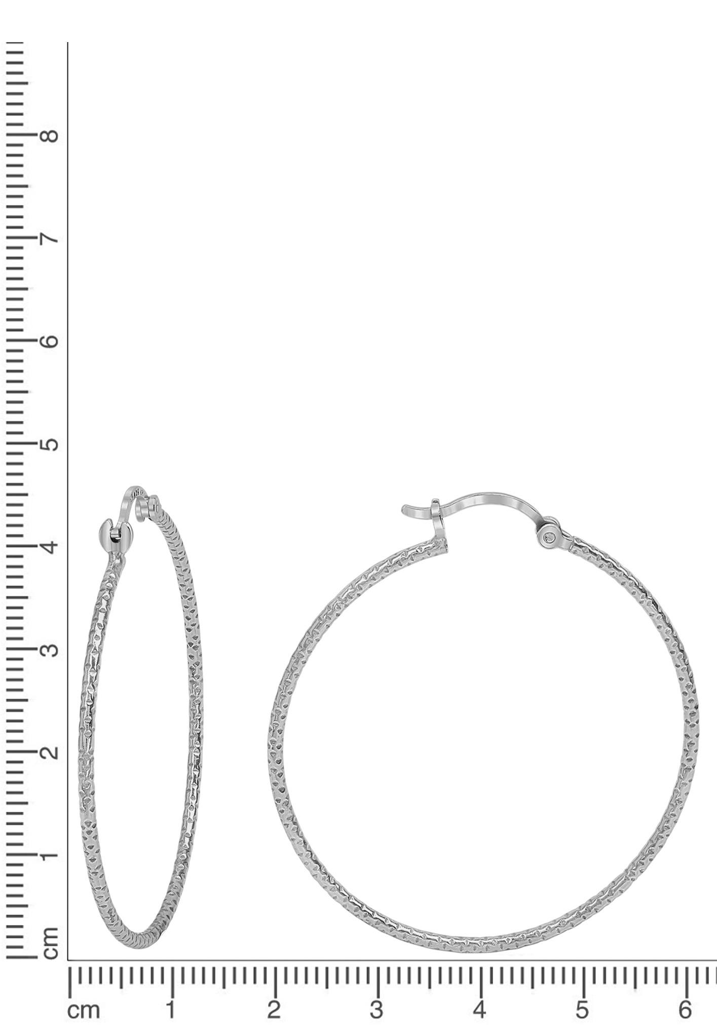Firetti Paar Creolen »Schmuck Geschenk Silber 925 Ohrschmuck diamantiert«