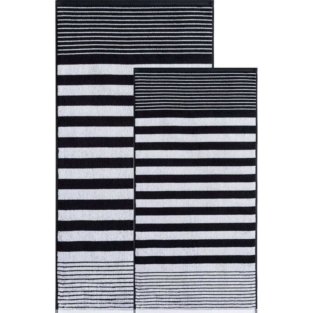 Egeria Handtuch Set »Timo«, (2 St., 1 Handtuch (50x100 cm)-1 Badetuch (70x140 cm)