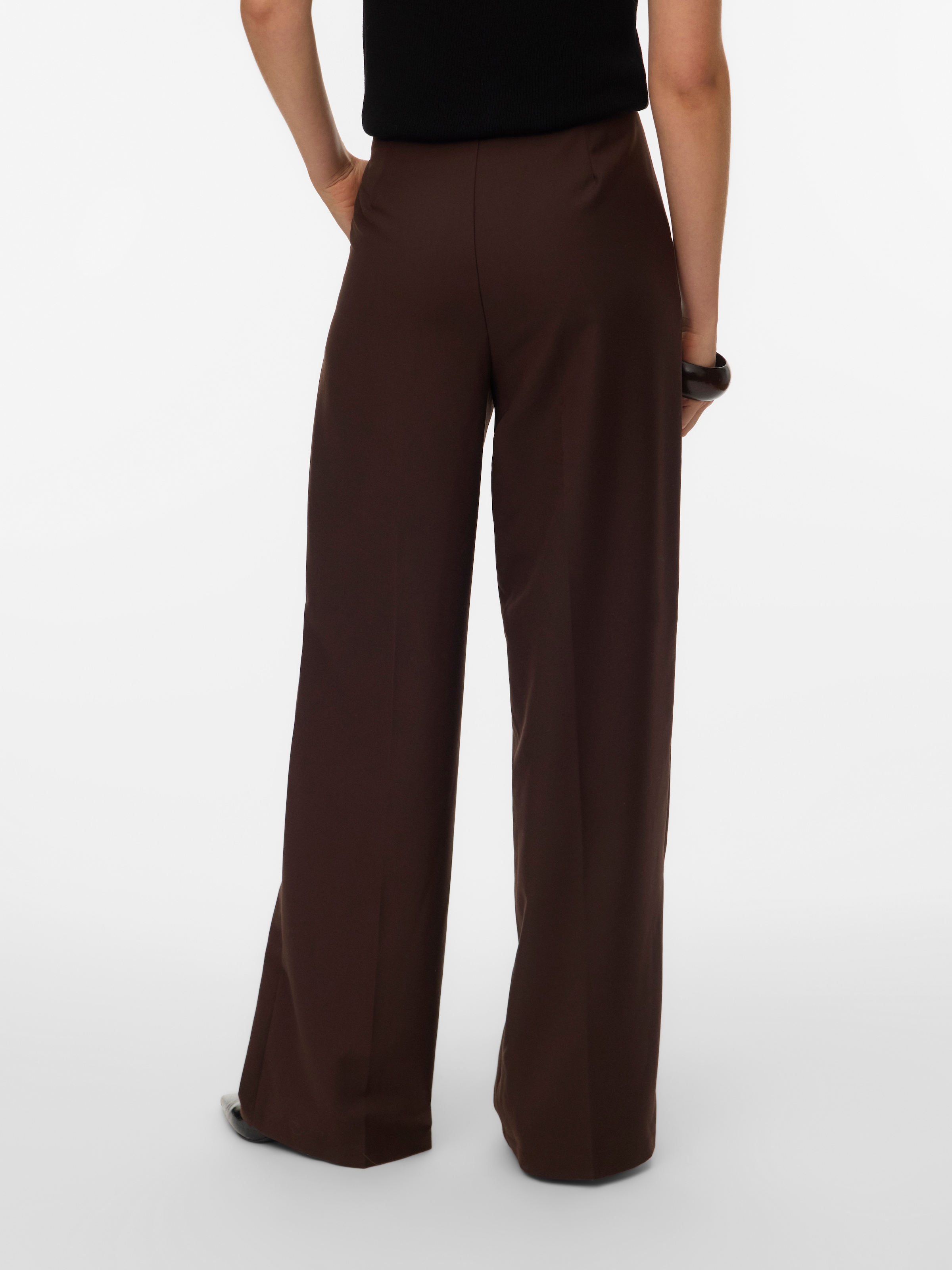Vero Moda Anzughose »VMHAILEY HW WIDE PLEAT PANT NOOS«  Hose mit weitem Beinschnitt, High Waist Bund