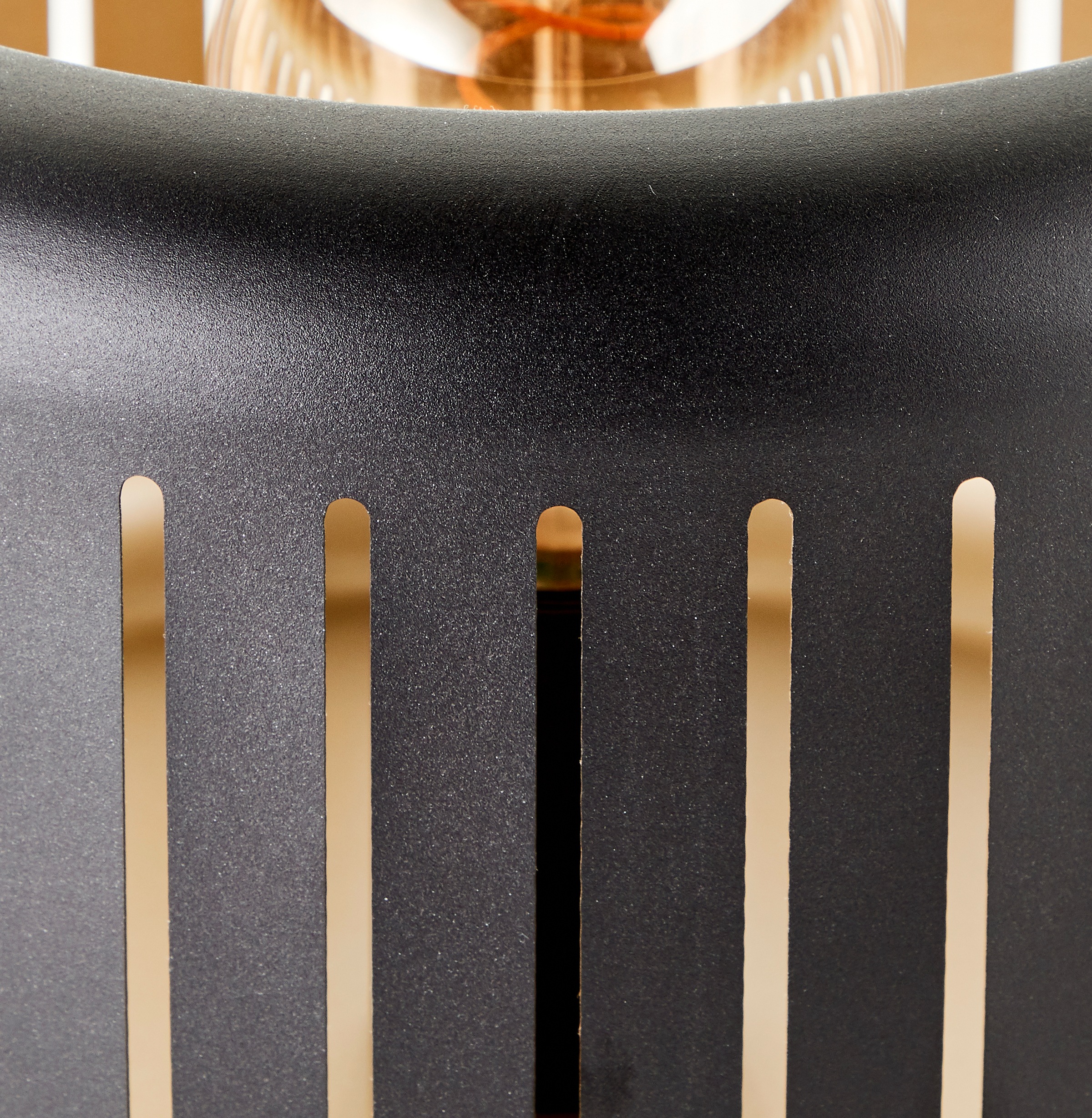 Brilliant Tischleuchte »Tyas«, 1 flammig-flammig, 19 x 27 cm, E27, Metall, schwarz/goldfarben