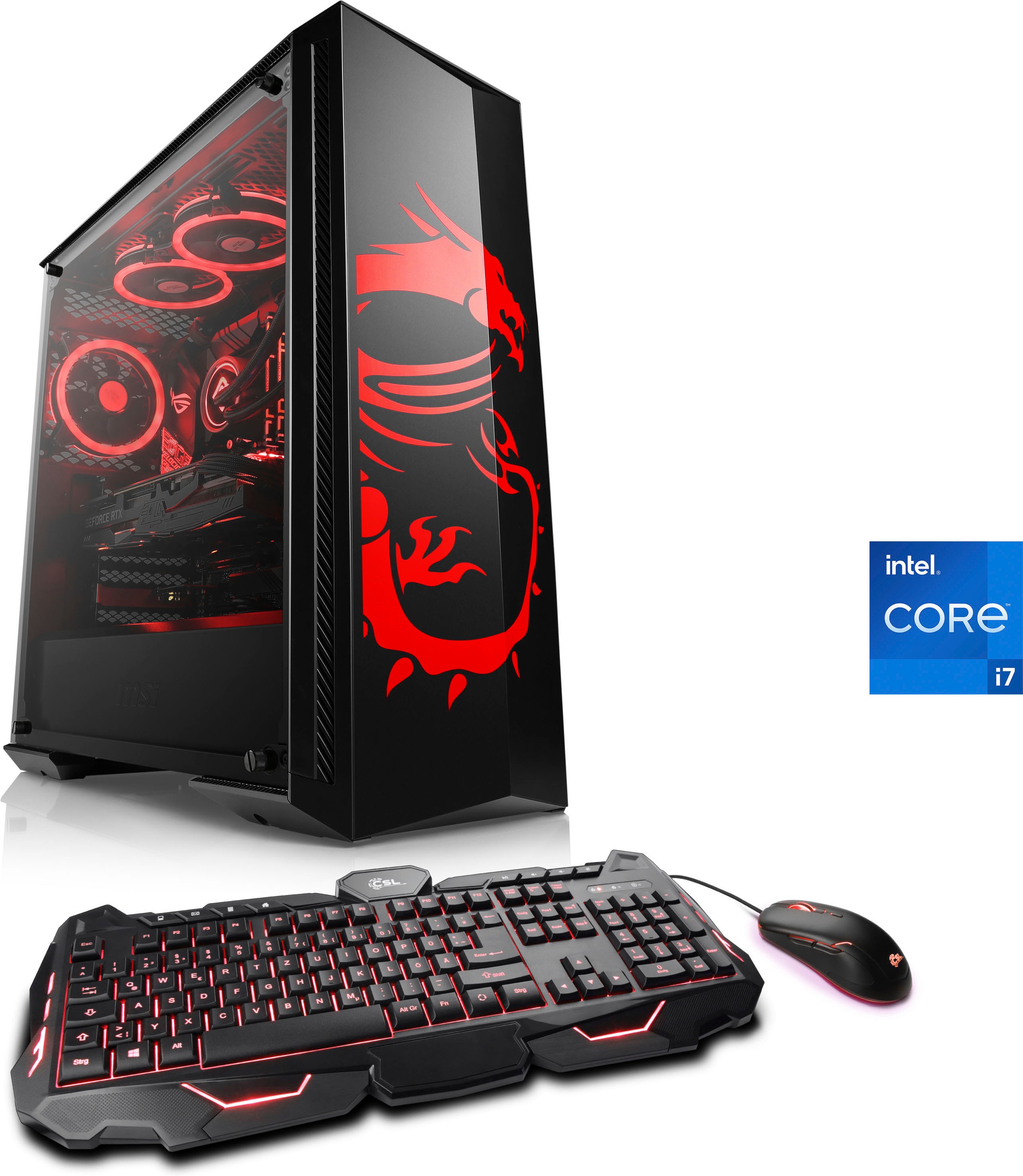 CSL Gaming-PC »HydroX V27117 MSI Dragon Advanced Edition« kaufen