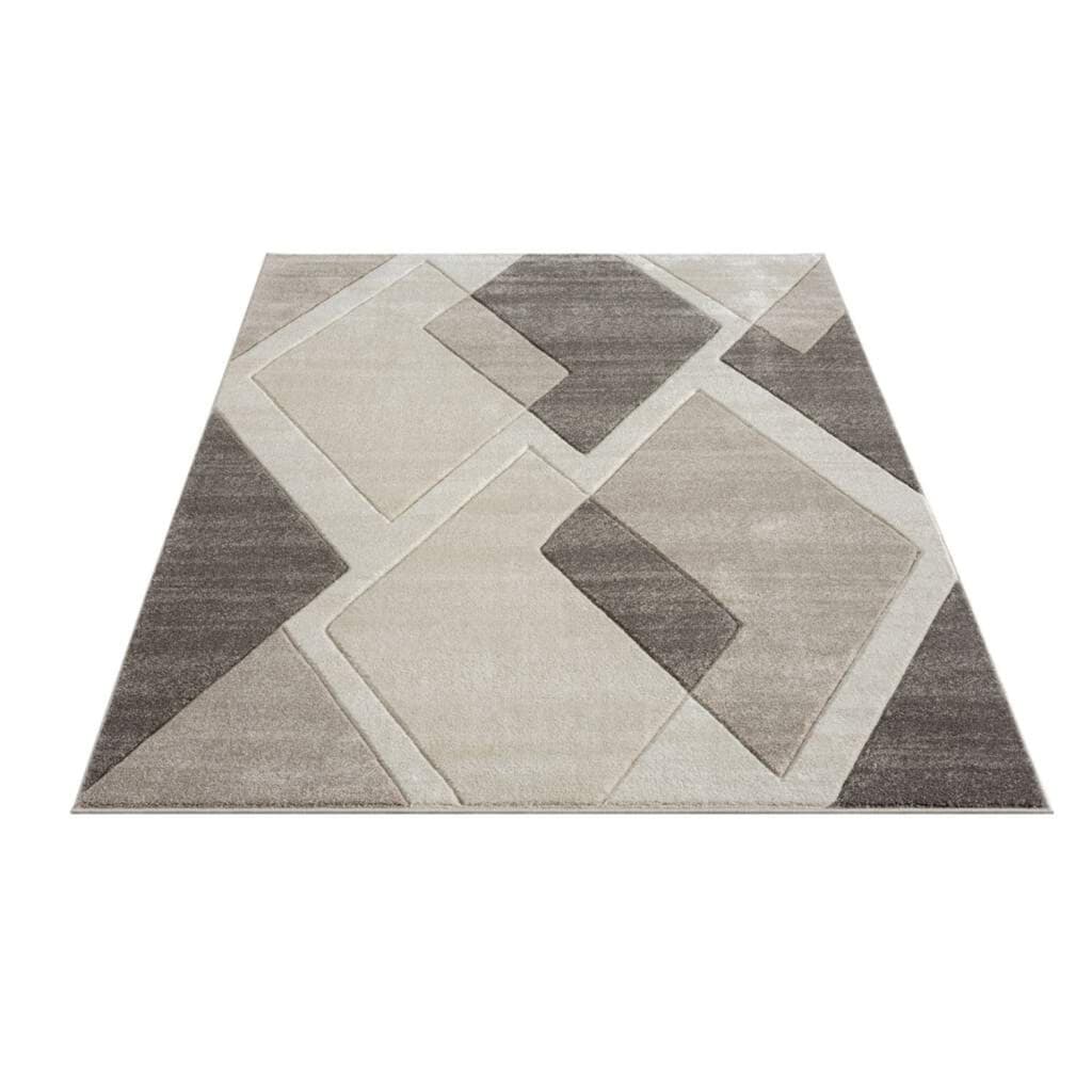 Carpet City Teppich »BONITO 7167«, rechteckig, Flachflor, Hochtief-Muster/ 3D-Effekt