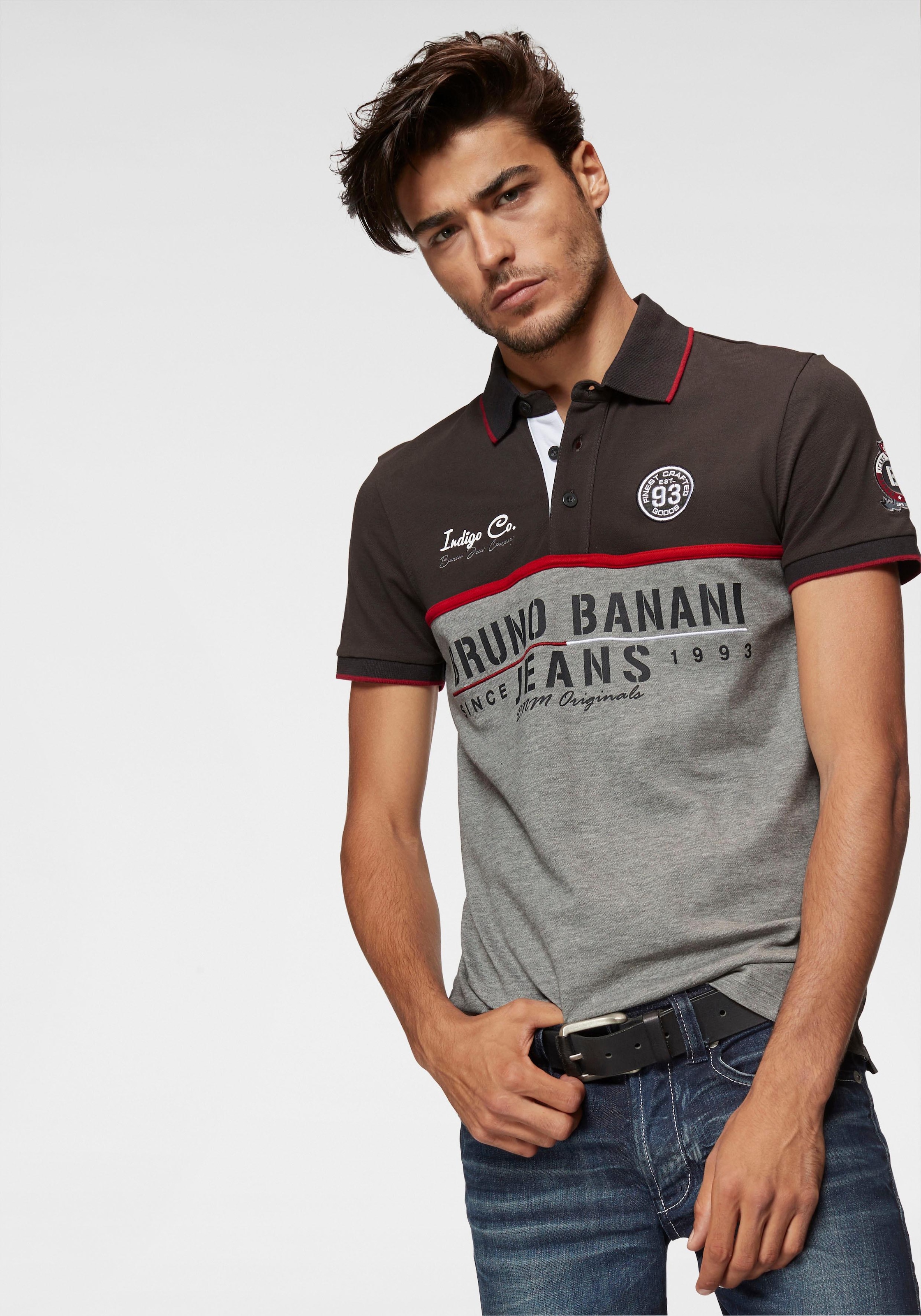 Bruno Banani Poloshirt, Piqué bei