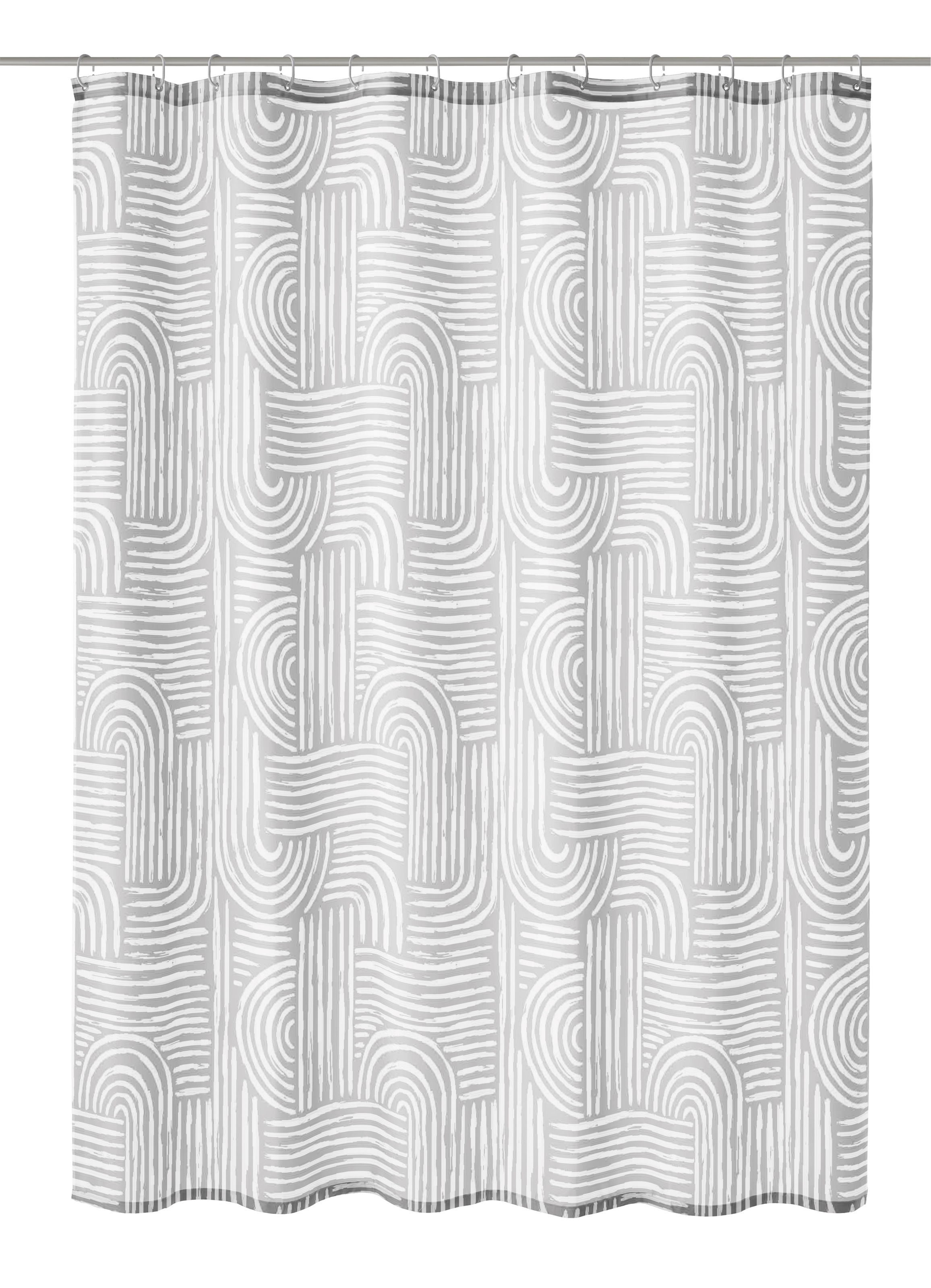 Kleine Wolke Duschvorhang »Linja« Breite 180 cm Set, 