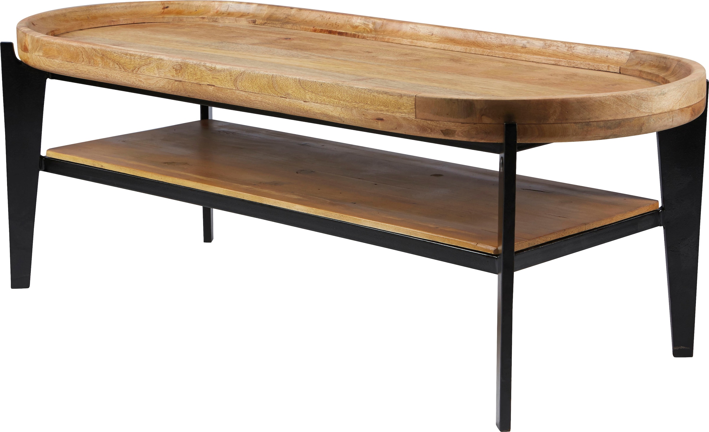 TOM TAILOR HOME Couchtisch »T-TRAY TABLE LONG«, mit Ablage und abnehmbarem Tablett