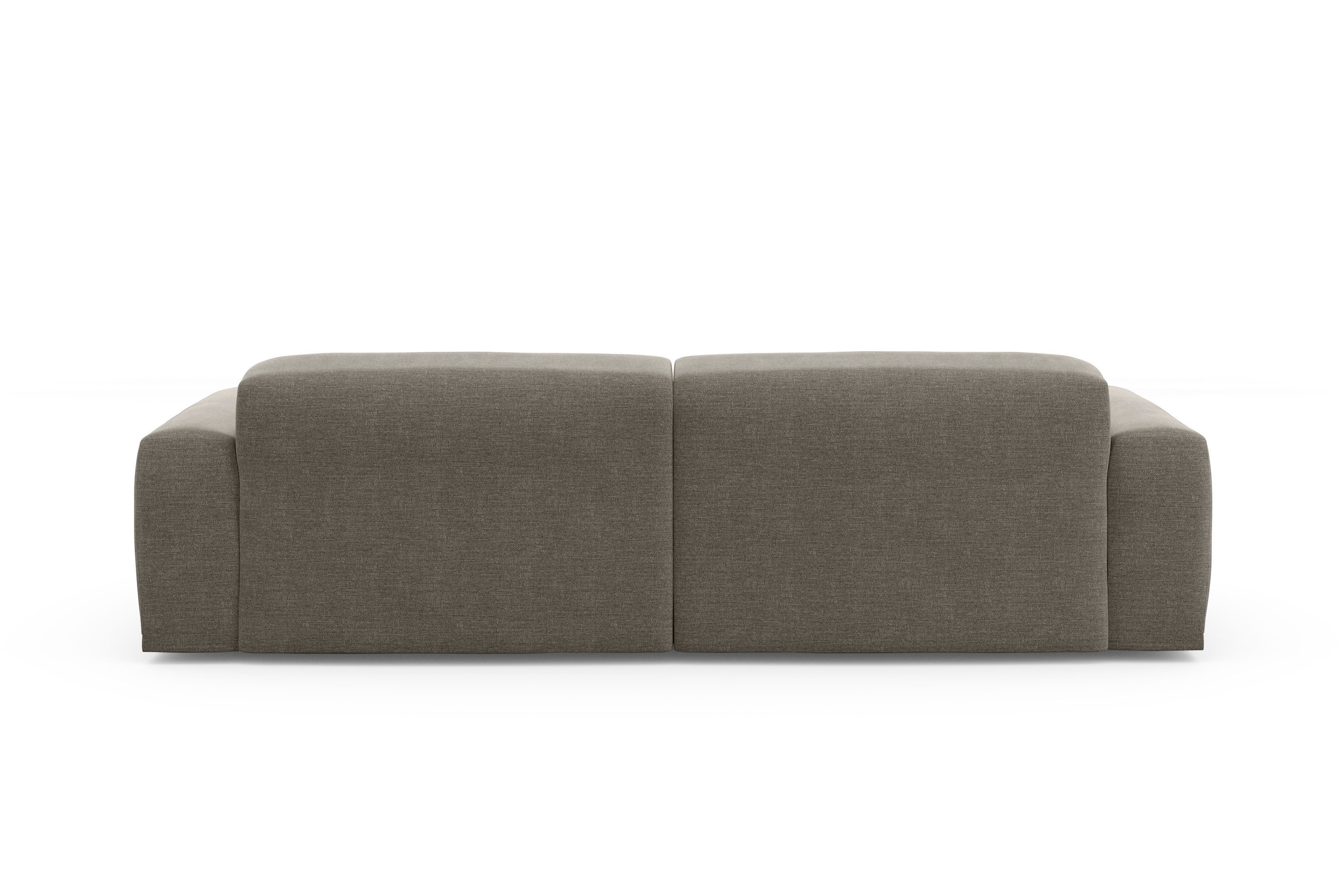 TRENDMANUFAKTUR Big-Sofa »Braga, mit hochwertigem Kaltschaum, Megasofa, in Cord erhältlich«, modernes Big-Sofa, Couch mit hohem Sitzkomfort, 254/72/107 cm (B/H/T)