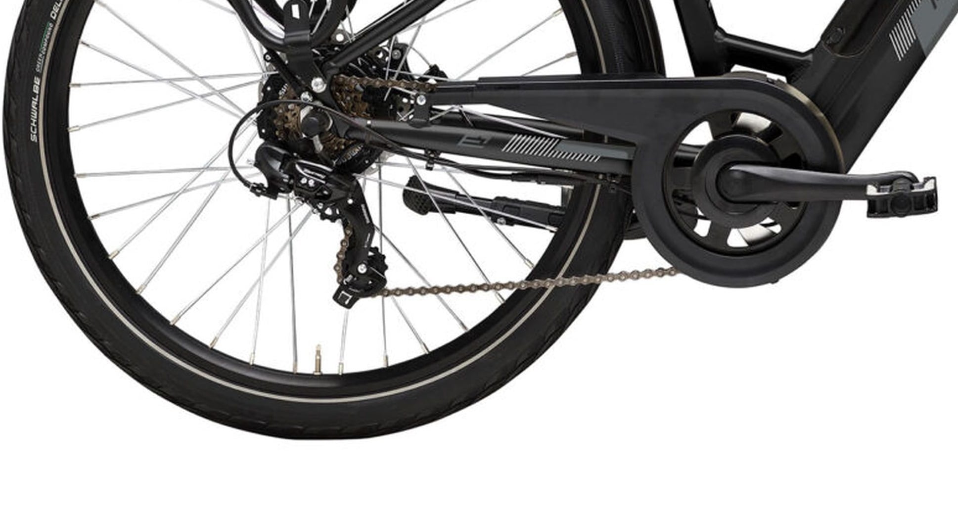Adriatica E-Bike »Elektro-Cityike E1 26 Zoll, Black«
