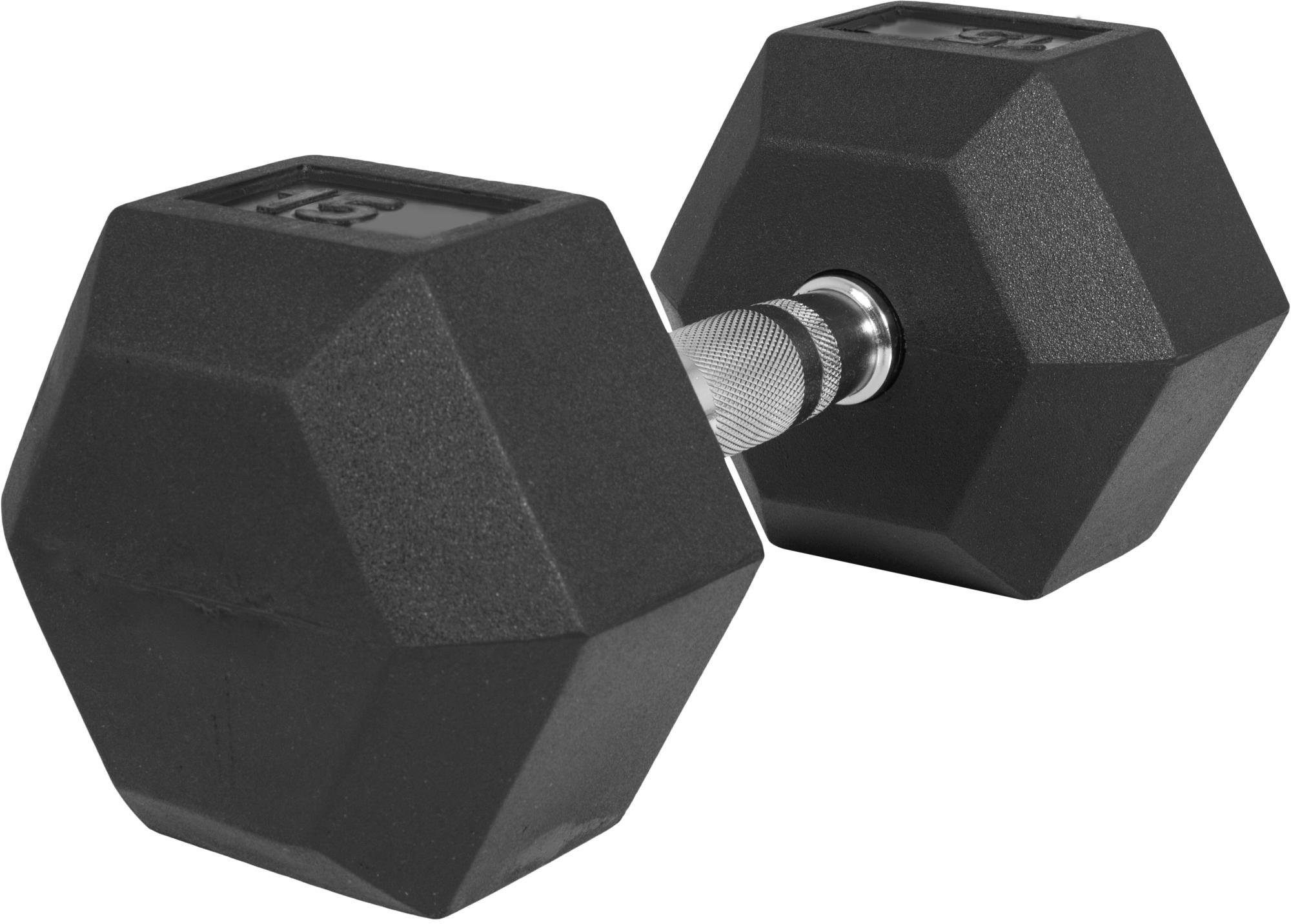 GORILLA SPORTS Kurzhantel »Hexagon Kurzhantel Gummi 15 kg« kaufen