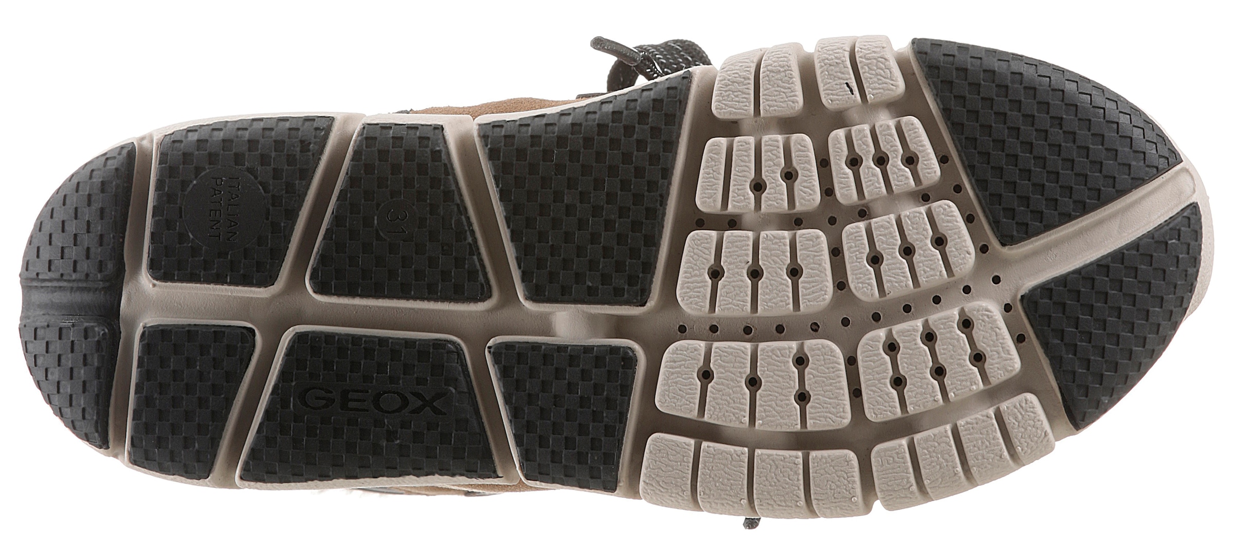 Geox Winterboots »J Flexpyper Girl«, mit Schnürung und Reißverschluss