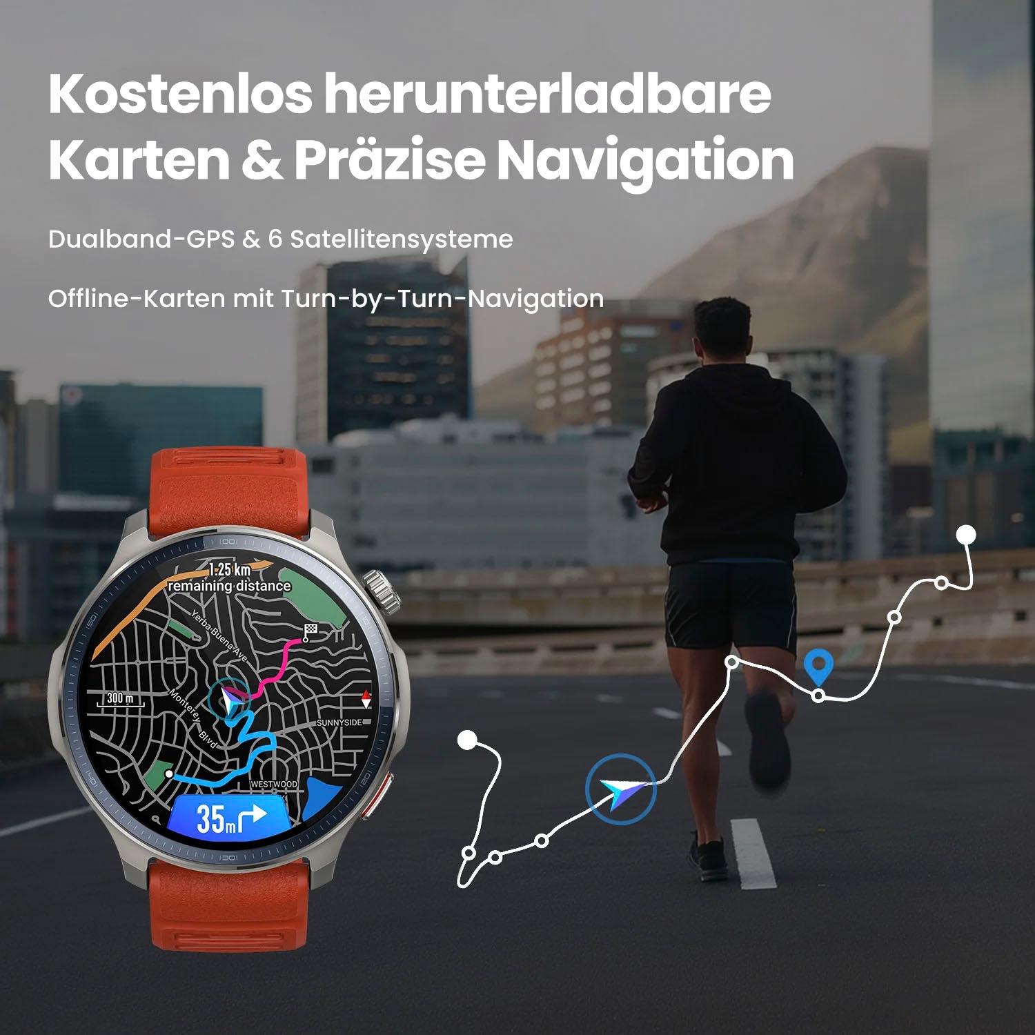 Amazfit Smartwatch »Balance 2«, ZEPP OS 3.0