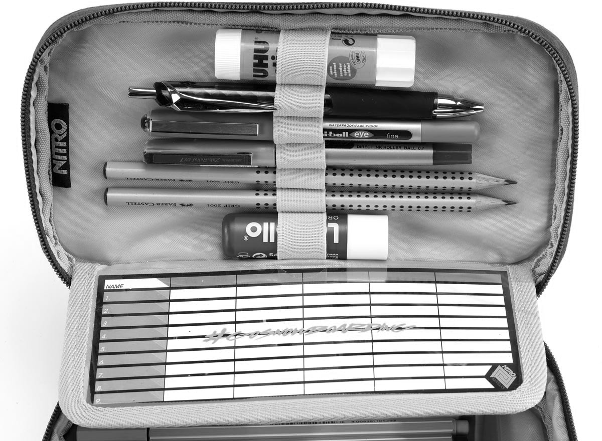 NITRO Federtasche »Pencil Case XL«, Federmäppchen, Schlampermäppchen,  Faulenzer Box, Stifte Etui bei ♕ | Federmäppchen