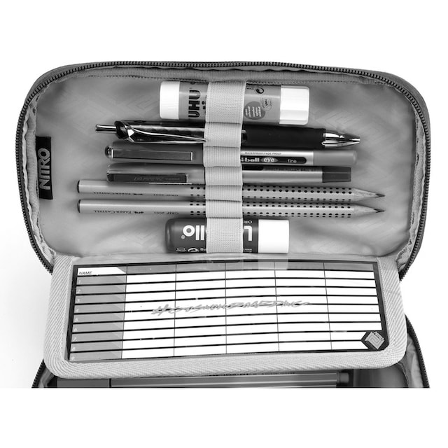 NITRO Federtasche »Pencil Case XL«, Federmäppchen, Schlampermäppchen,  Faulenzer Box, Stifte Etui bei ♕
