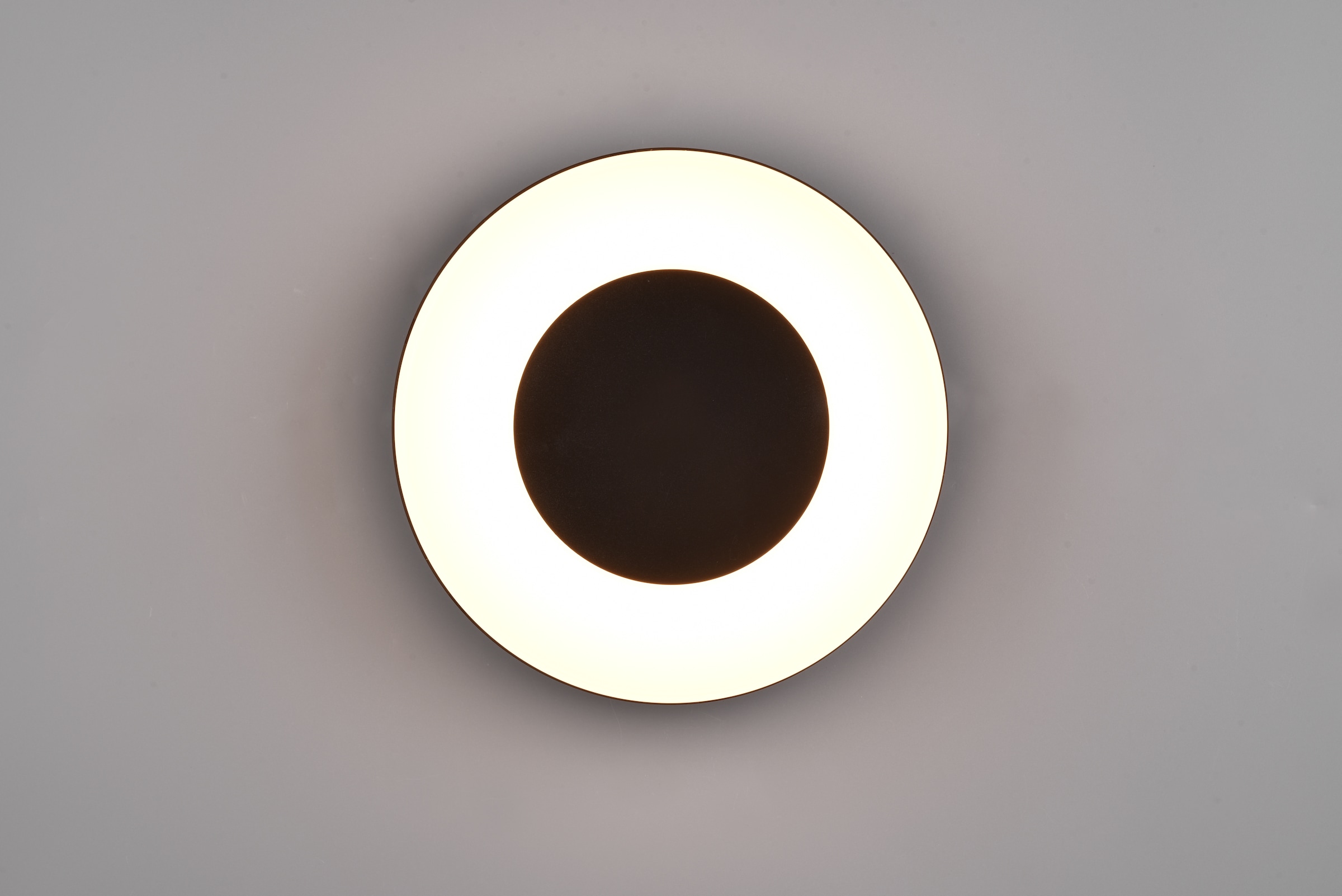 REALITY Leuchten LED Außen-Wandleuchte »MORENA, runde LED Wandlampe Deckenlampe Hauswand Fassade Garten IP54« LED-Board 1 Stk. warmweiß - kaltweiß Lichtfarbe einstellbar warmweiß bis kaltweiß 2300/3000/4000K 1500Lumen