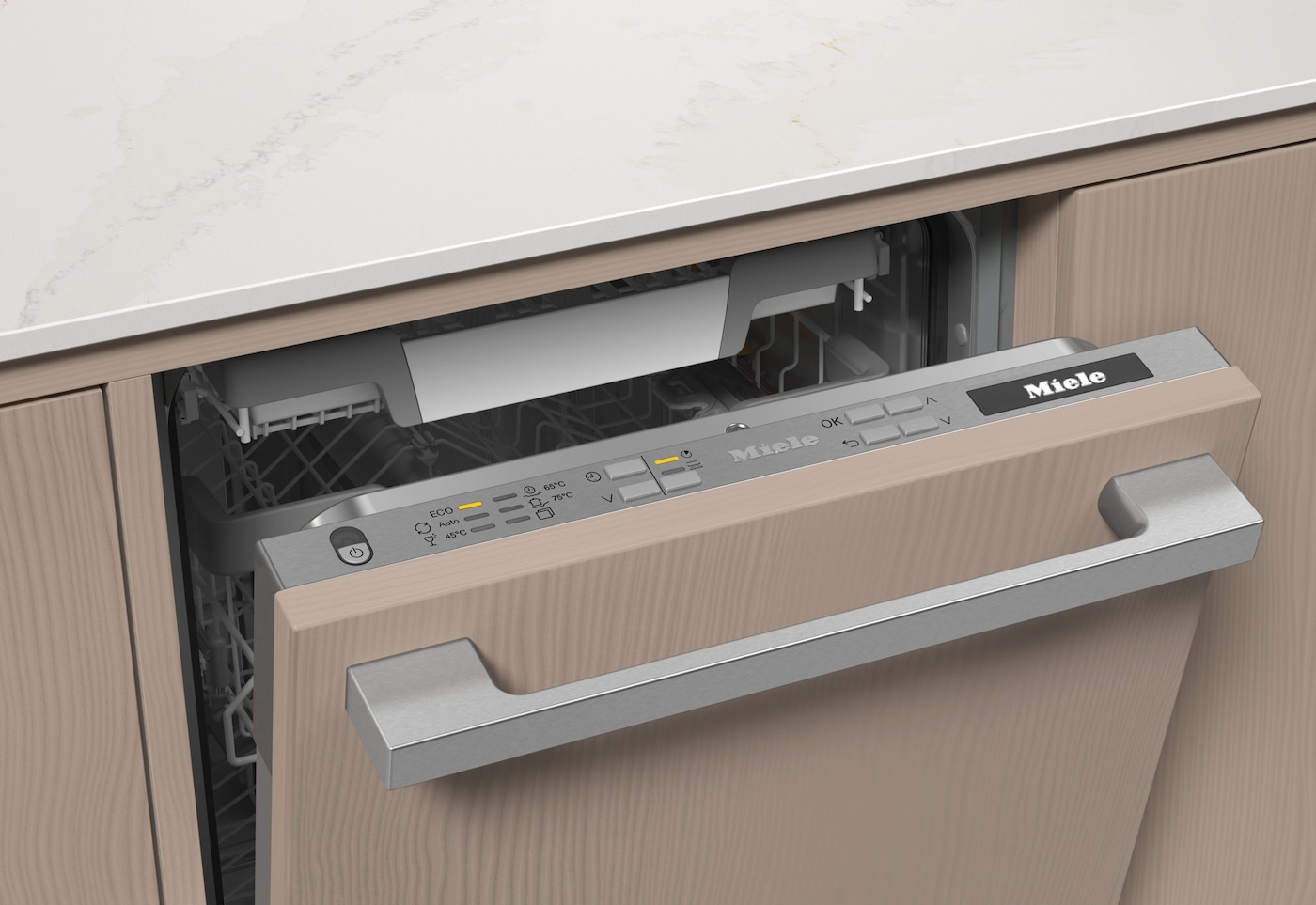 Miele vollintegrierbarer Geschirrspüler G 5790 »SCVi SL«, 9 Maßgedecke, CleanSteel