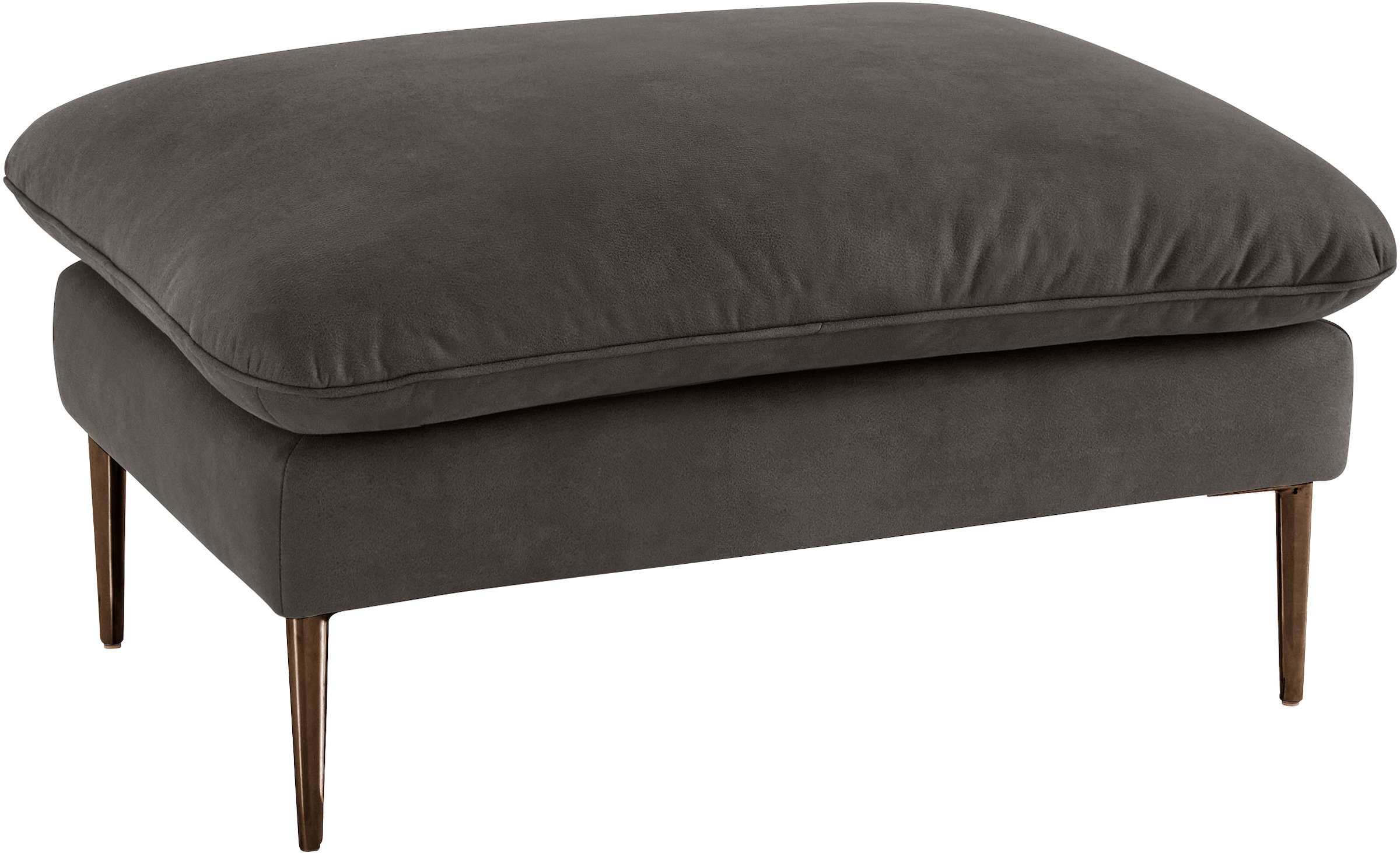 W.SCHILLIG Hocker »enjoy&MORE« Füße bronze pulverbeschichtet, Breite 106 cm