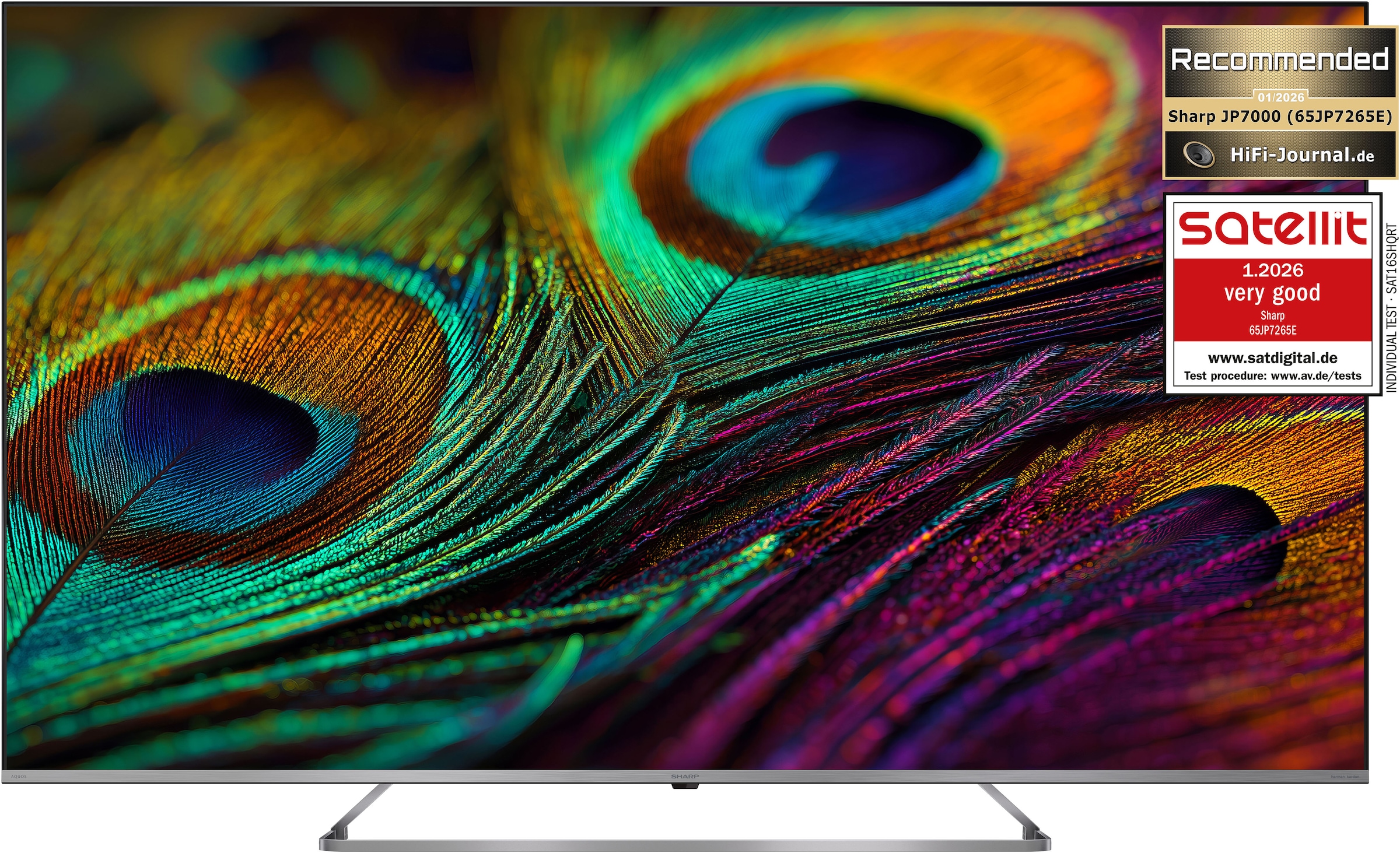 Sharp QLED Mini LED-Fernseher »4T-C65JPx« 164 cm/65 ″