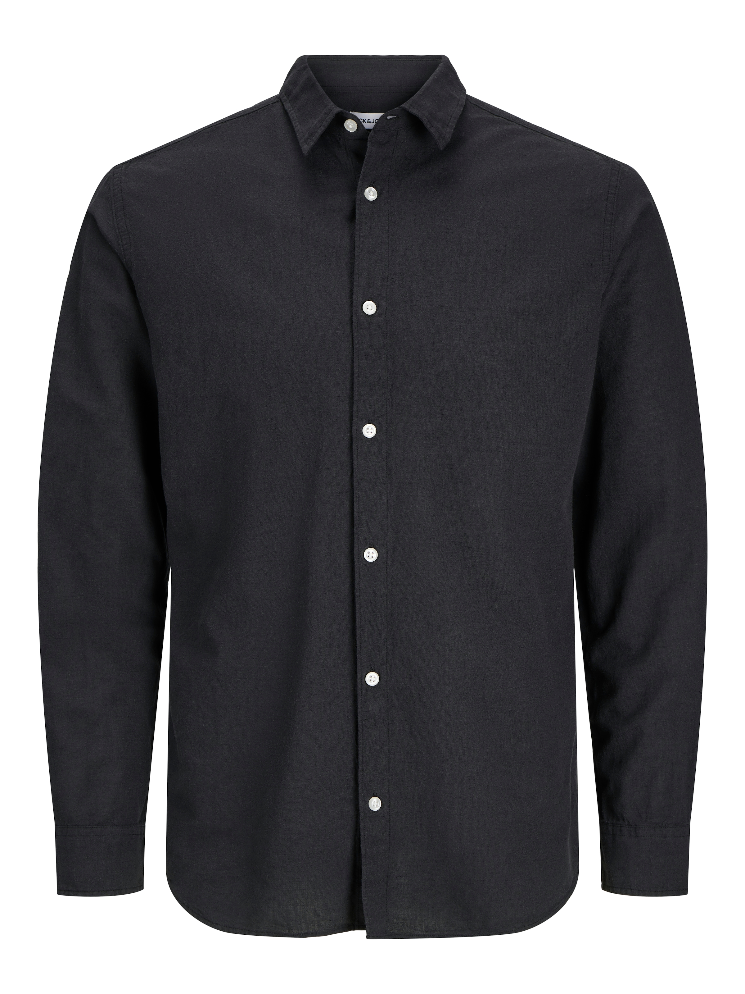 Jack & Jones PlusSize Langarmhemd »JJEBREEZE SHIRT LS SN PLS«, mit Hemdkragen