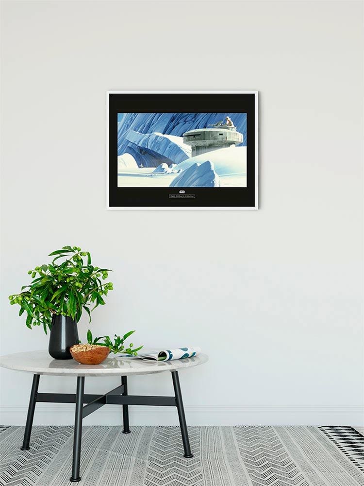 Komar Poster »Star Wars Classic RMQ Hoth Echo Base«, Star Wars, (1 St.), Kinderzimmer, Schlafzimmer, Wohnzimmer