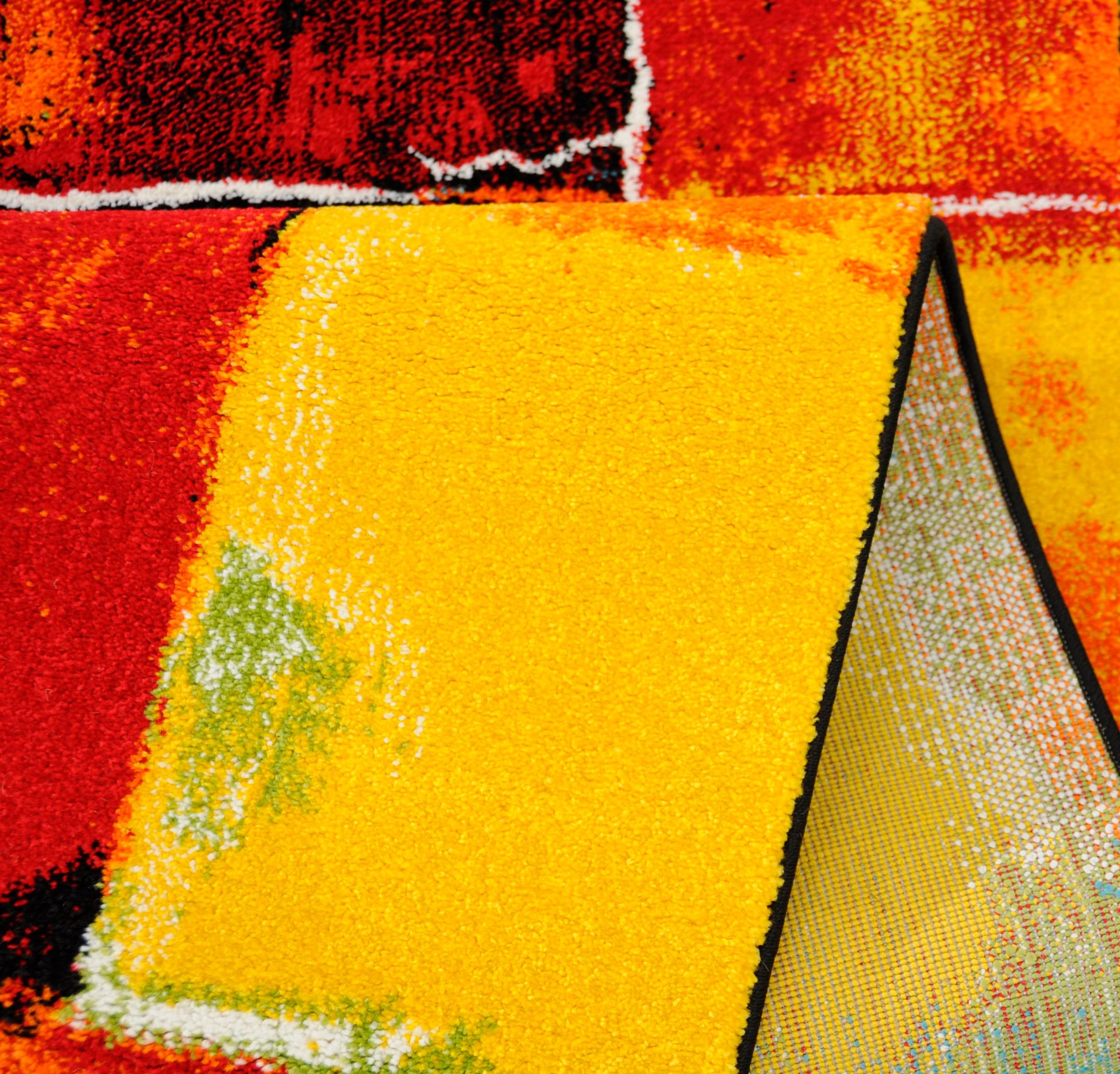 merinos Teppich »BELIS PATCHWORK« rechteckig 13 mm Höhe Wohnzimmer