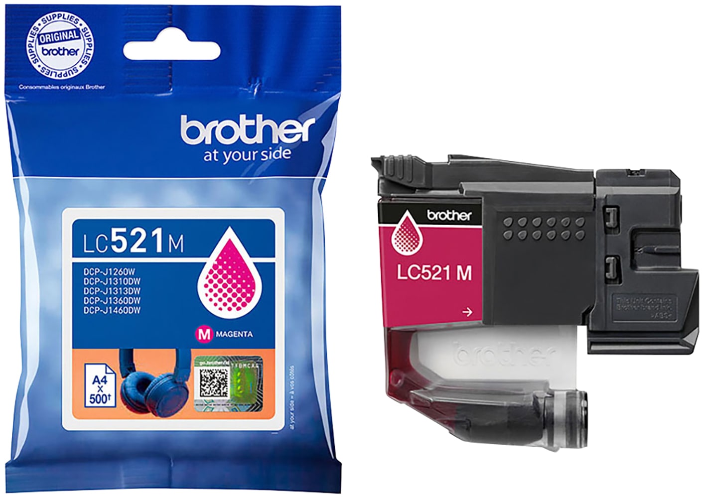 Brother Tintenpatrone »LC521M«