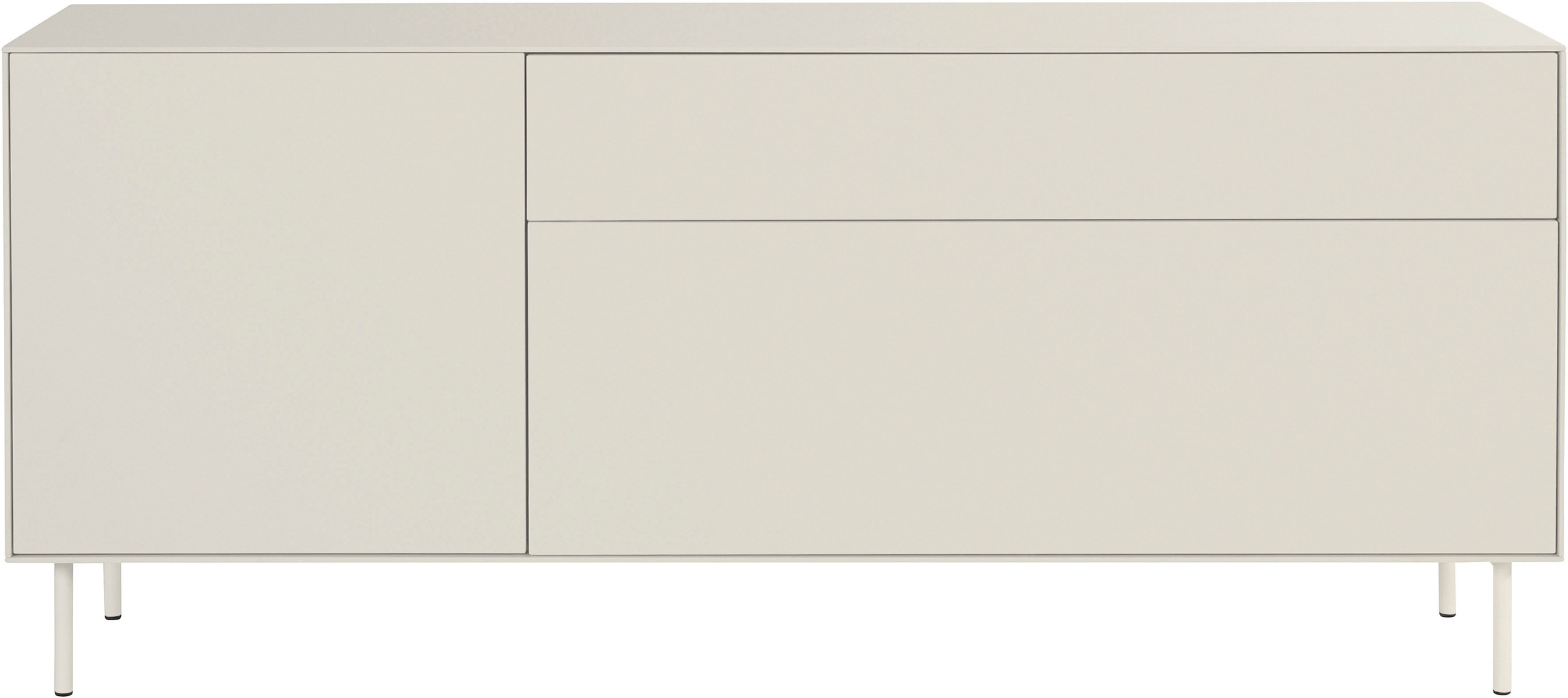 LeGer Home by Lena Gercke Lowboard »Essentials«, Breite: 167 cm, MDF lackiert, Push-to-open-Funktion