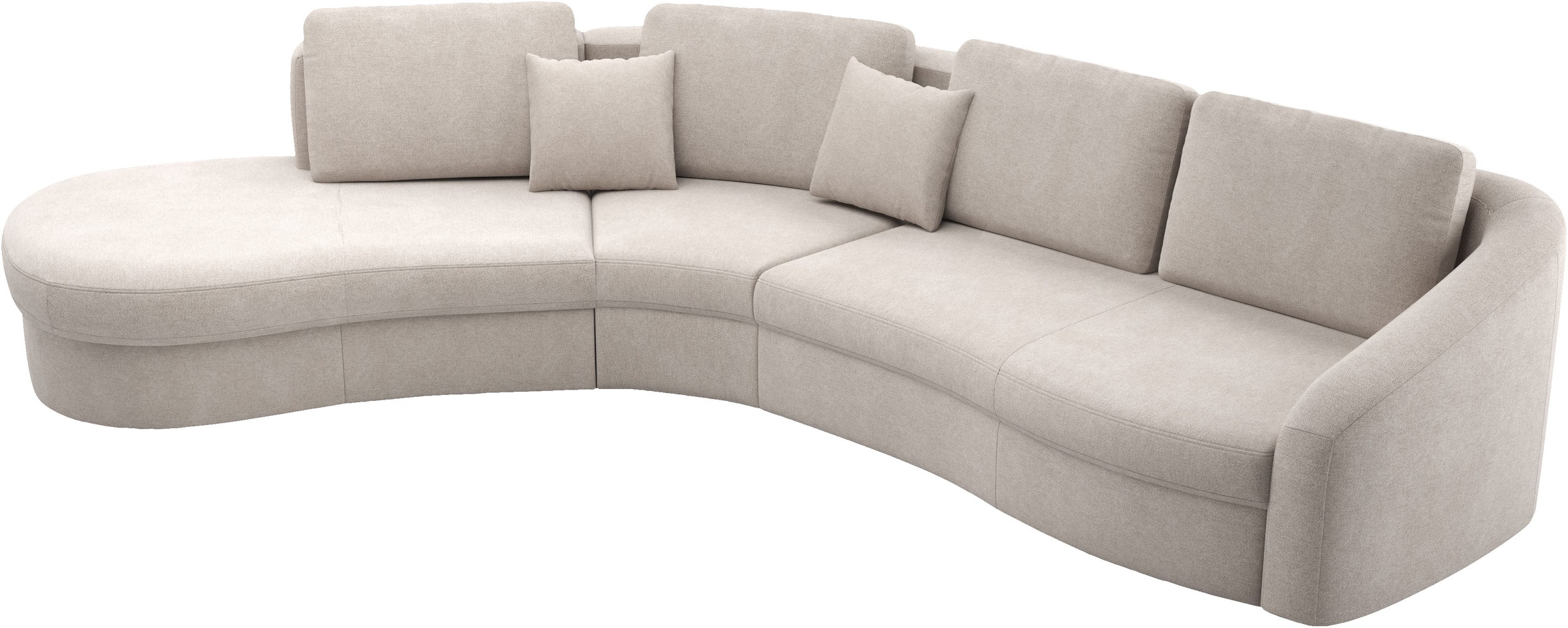 sit&more Ecksofa »Jazz L-Form«, In weiteren Größen erhältlich