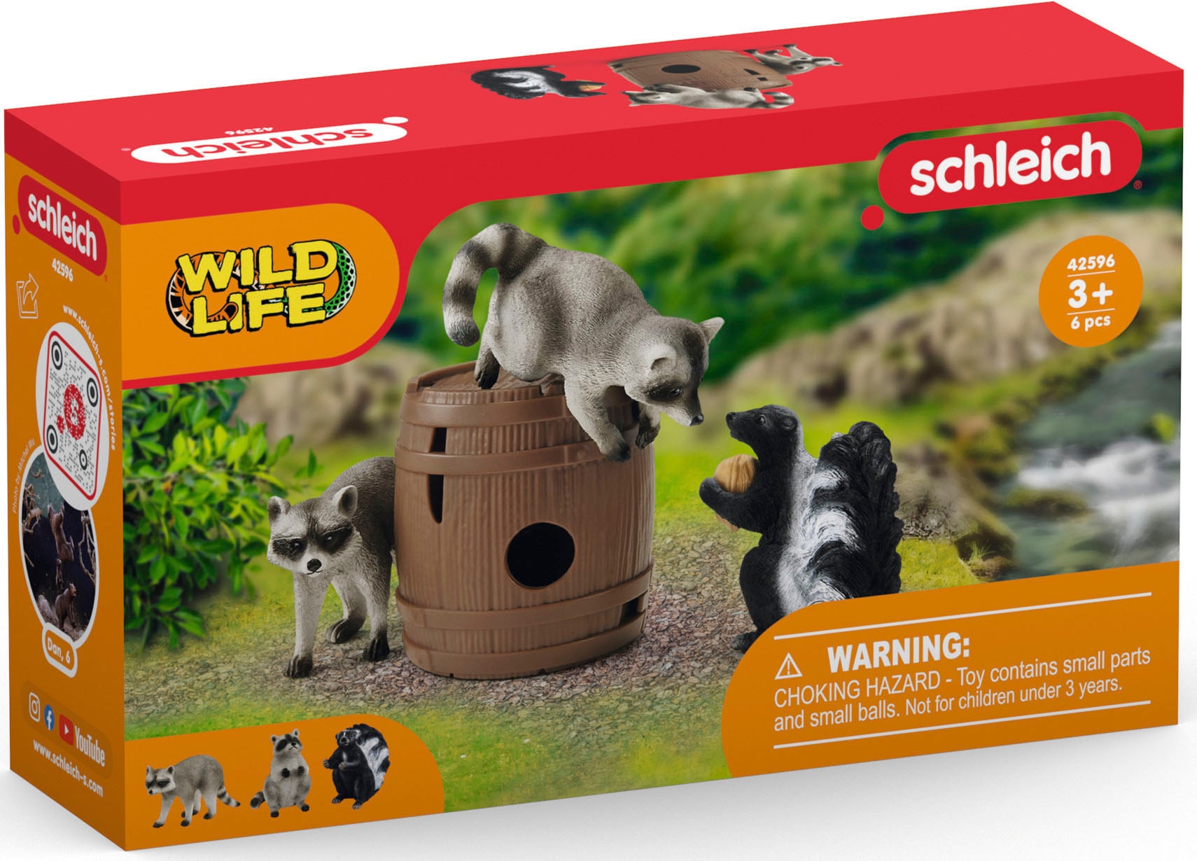 Schleich® Spielwelt »WILD LIFE, Spielspaß um die Nuss (42596)«