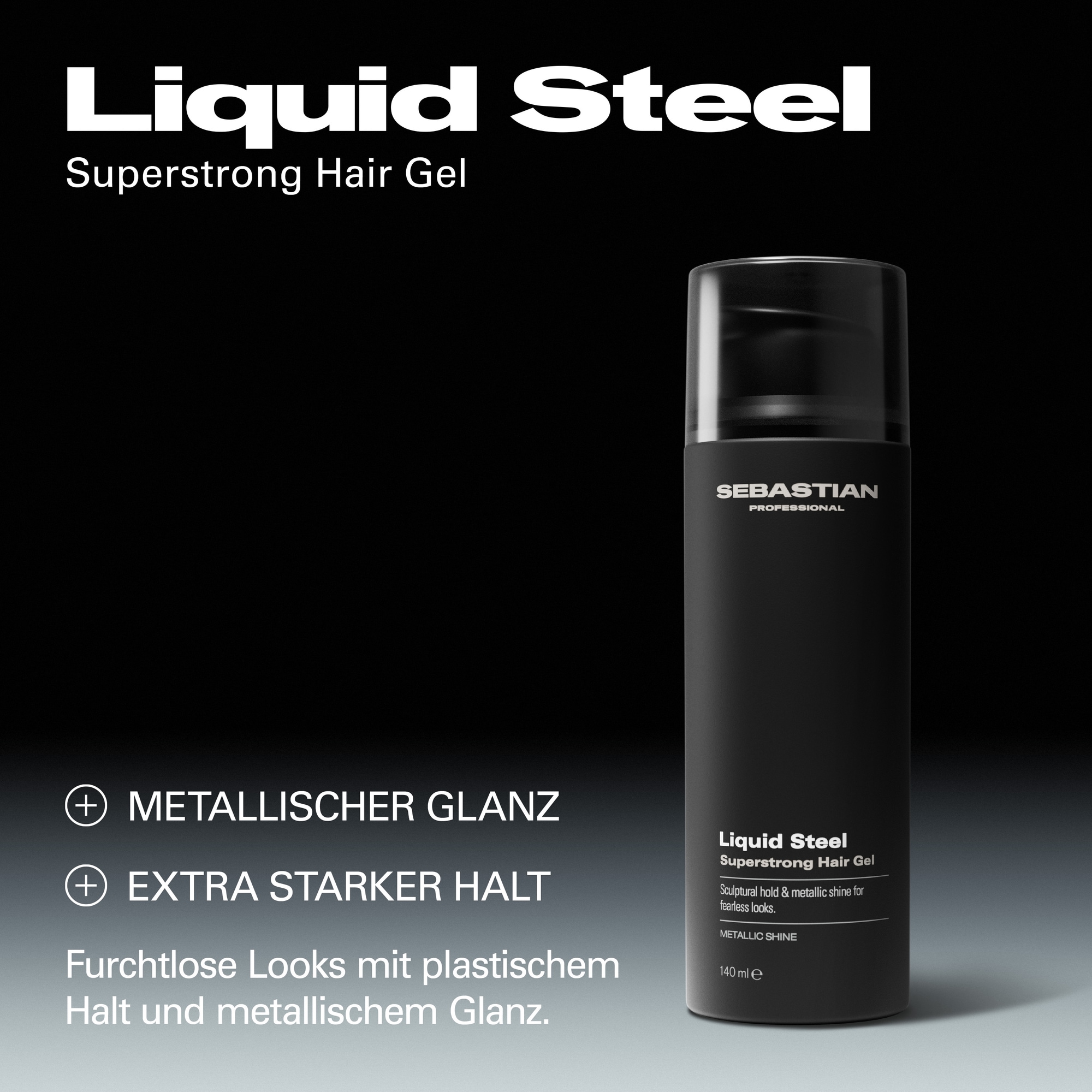 Sebastian Professional Haarbalsam »Liquid Steel« in Gel-Textur, für gezielte Anwendung, volumenverstärkend
