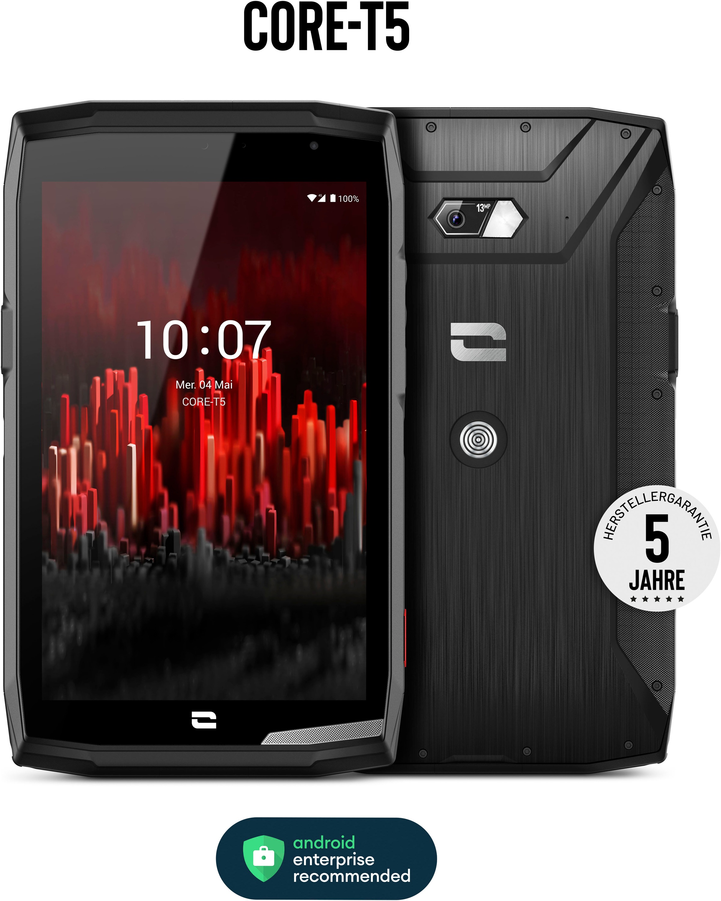 CROSSCALL Tablet »CORE-T5«, (20,32 cm / 8 Zoll), Android, WXGA, 2G (EDGE),)