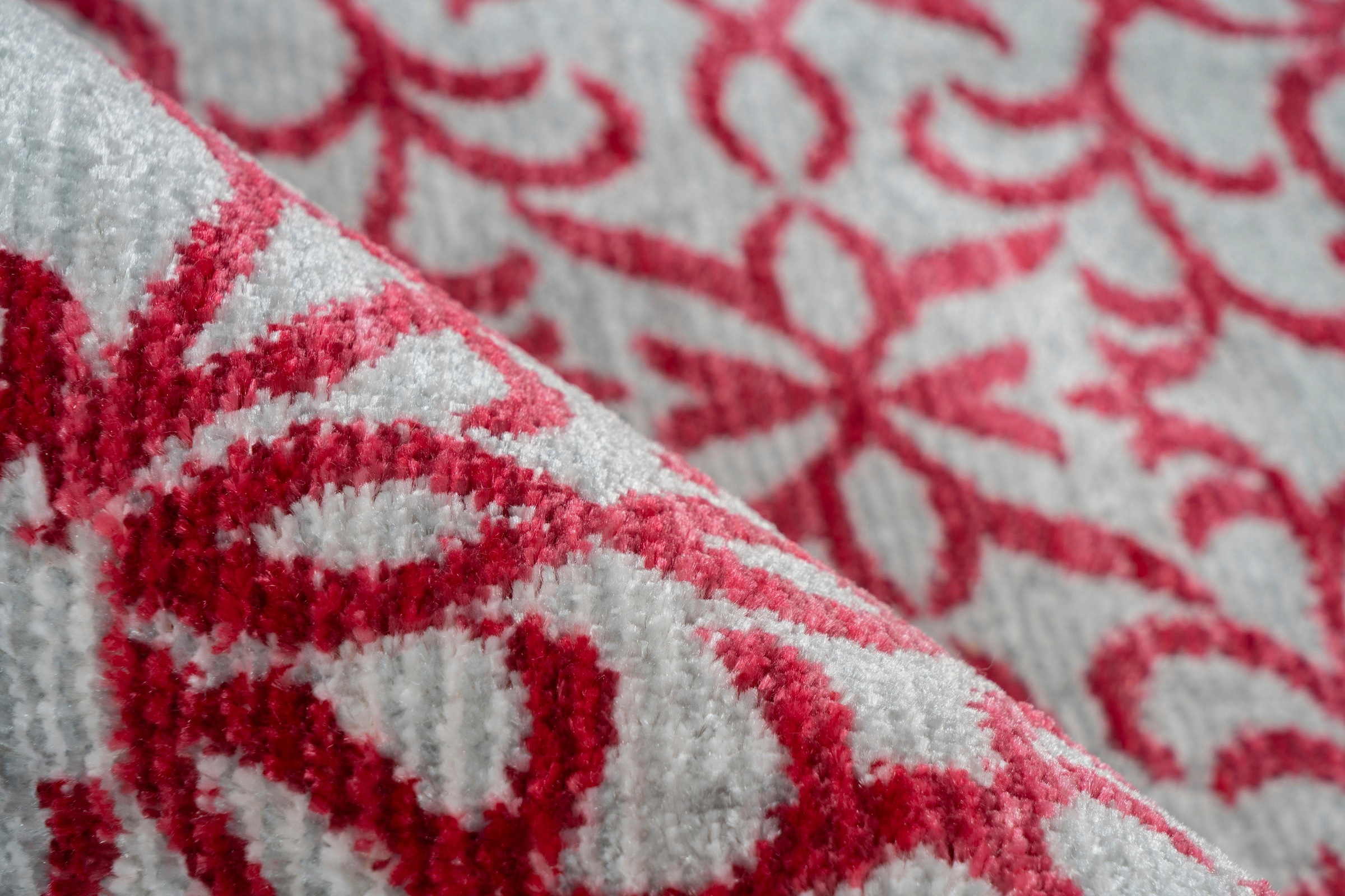 my home Teppich »Elvin« rechteckig 5 mm Höhe Wohnzimmer