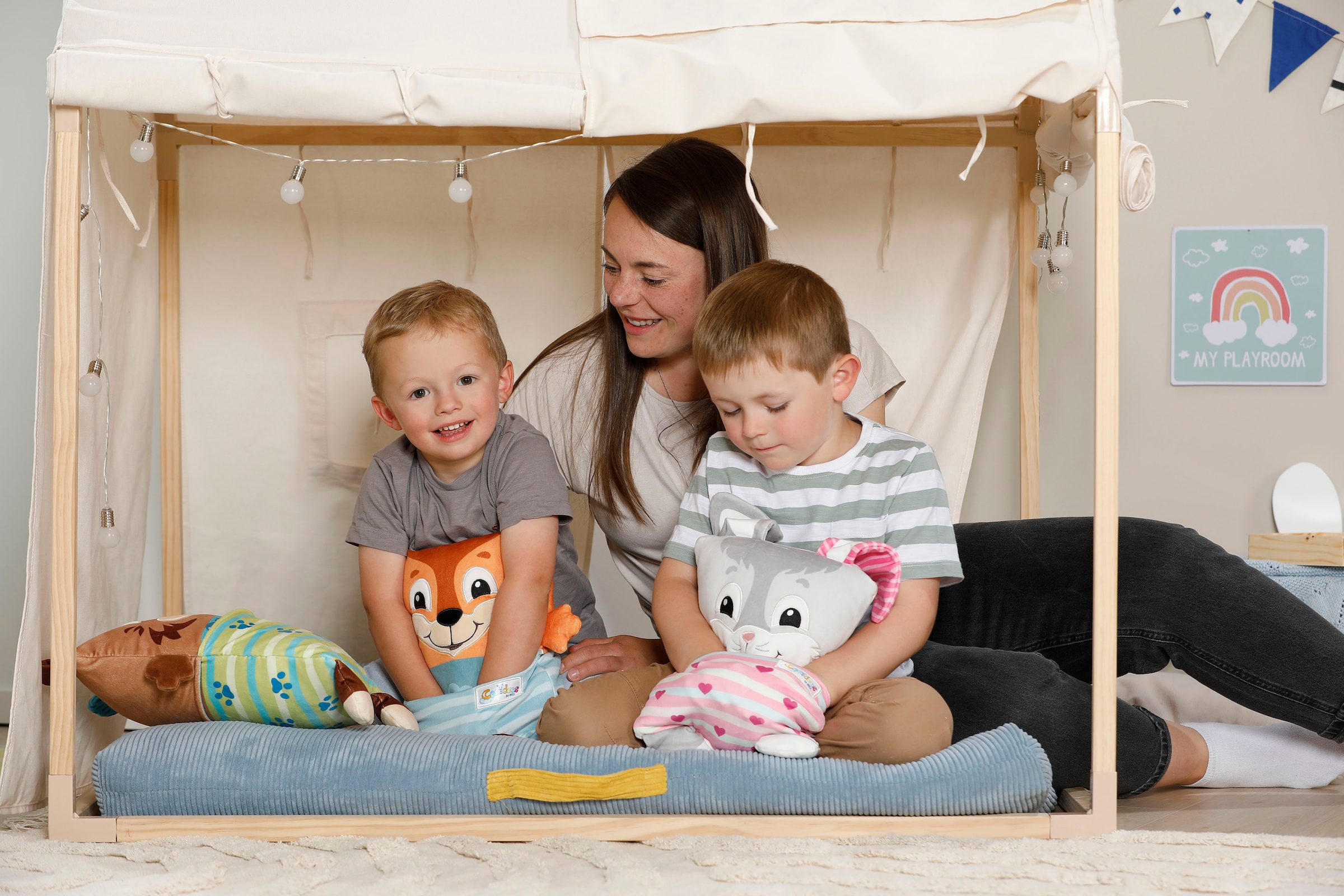 Nici Kuscheltier »Cosidoos, Hase mit Wendefunktion 30x20 cm«