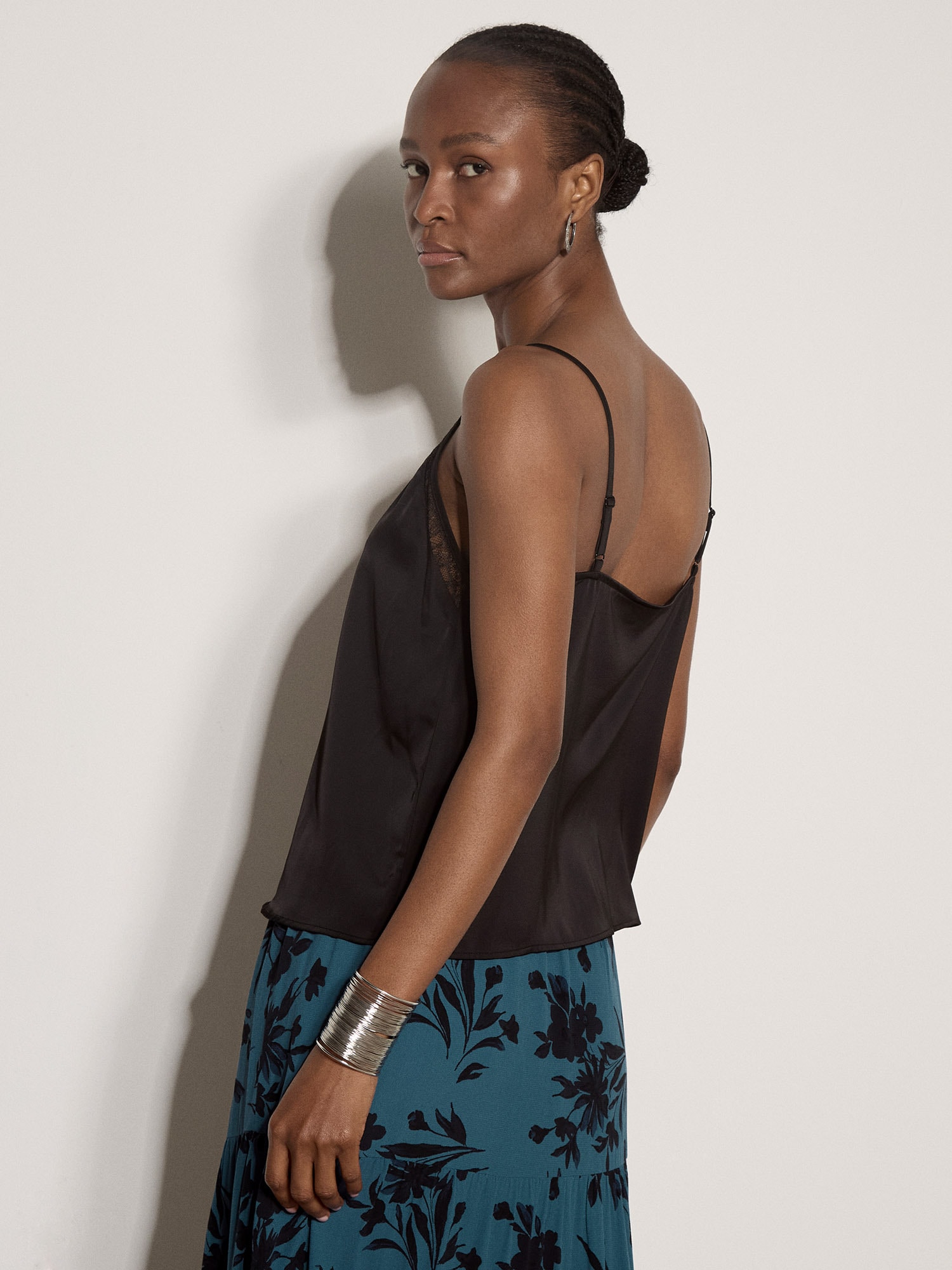 Apricot Spitzentop »Satin-Camisole-Top« mit Spitze