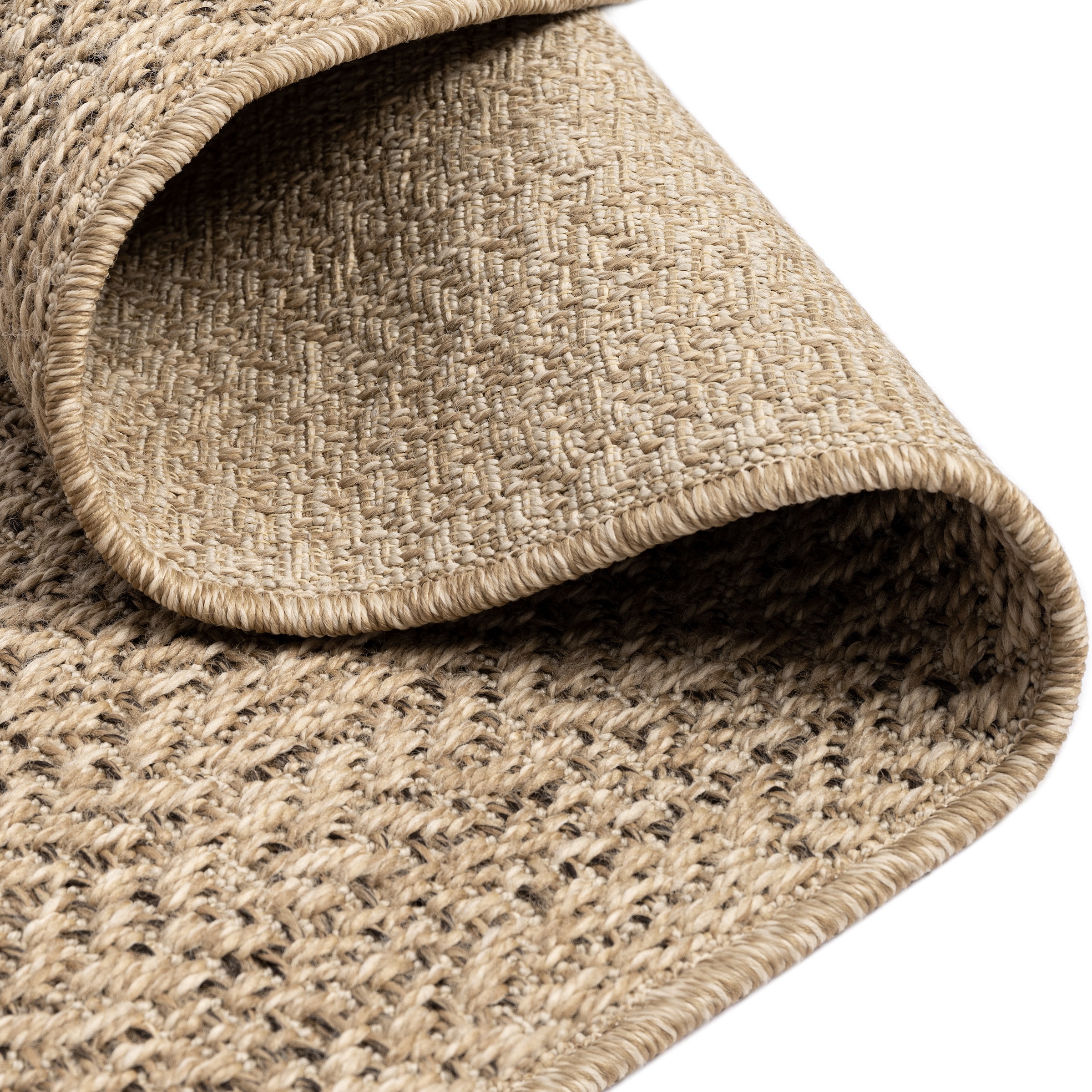 merinos Teppich »Kenzy 2« rechteckig 10 mm Höhe robuster In- und Outdoor Teppich im natürlichen Jute-Look, wetterfest