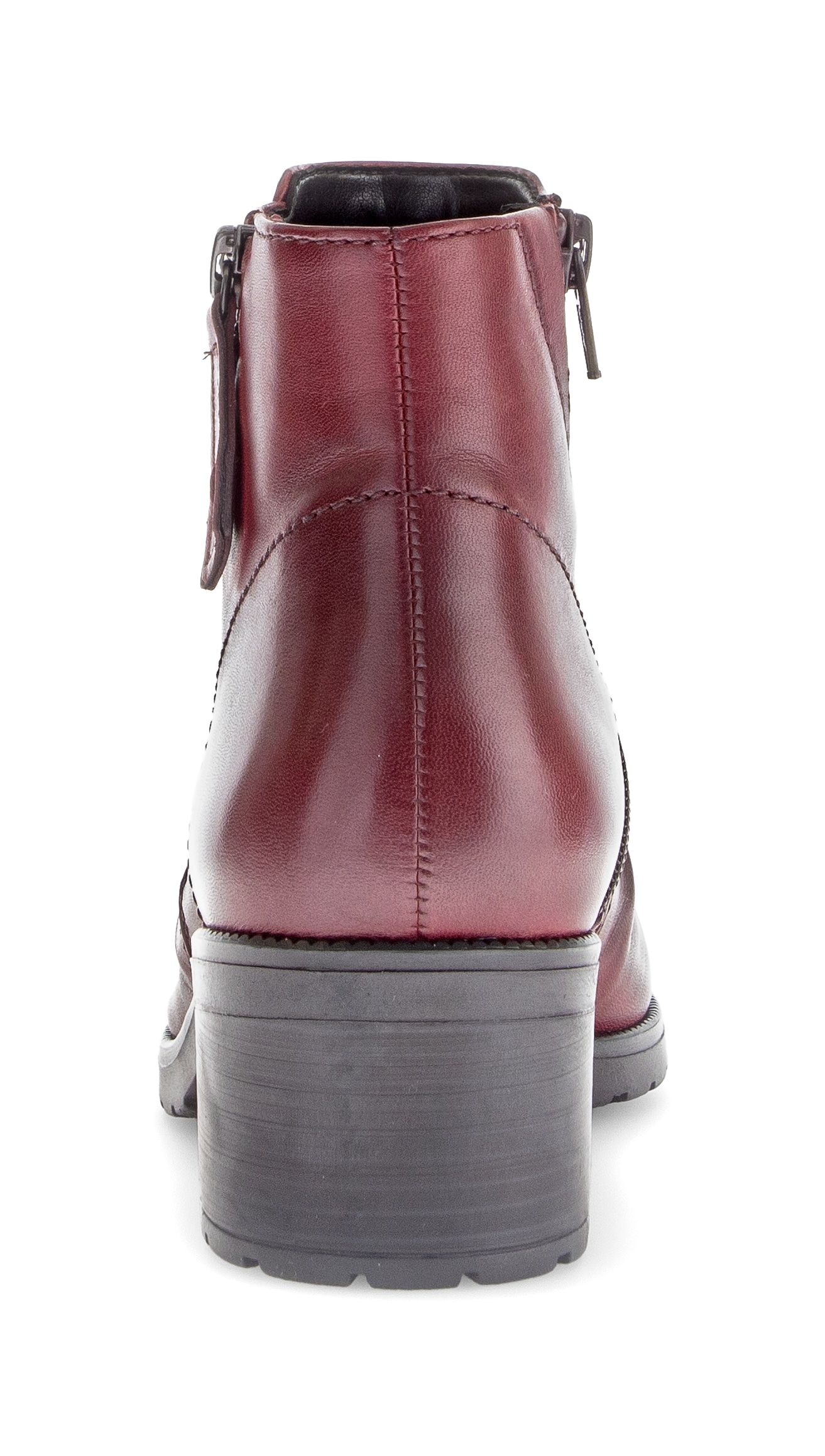 Gabor »TUNIS«  , Blockabsatz, Ankleboots, Zierreißverschluss außen, Weite G (=weit)