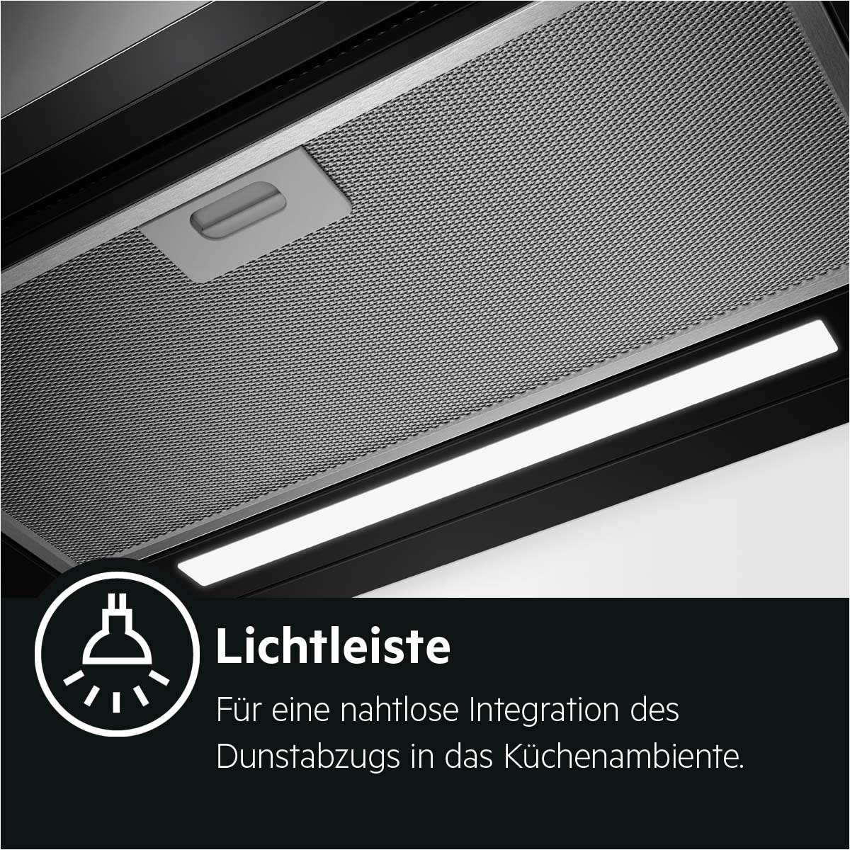 AEG Flachschirmhaube »DPE5660B«, Serie 5000, Hochleistungsmotor