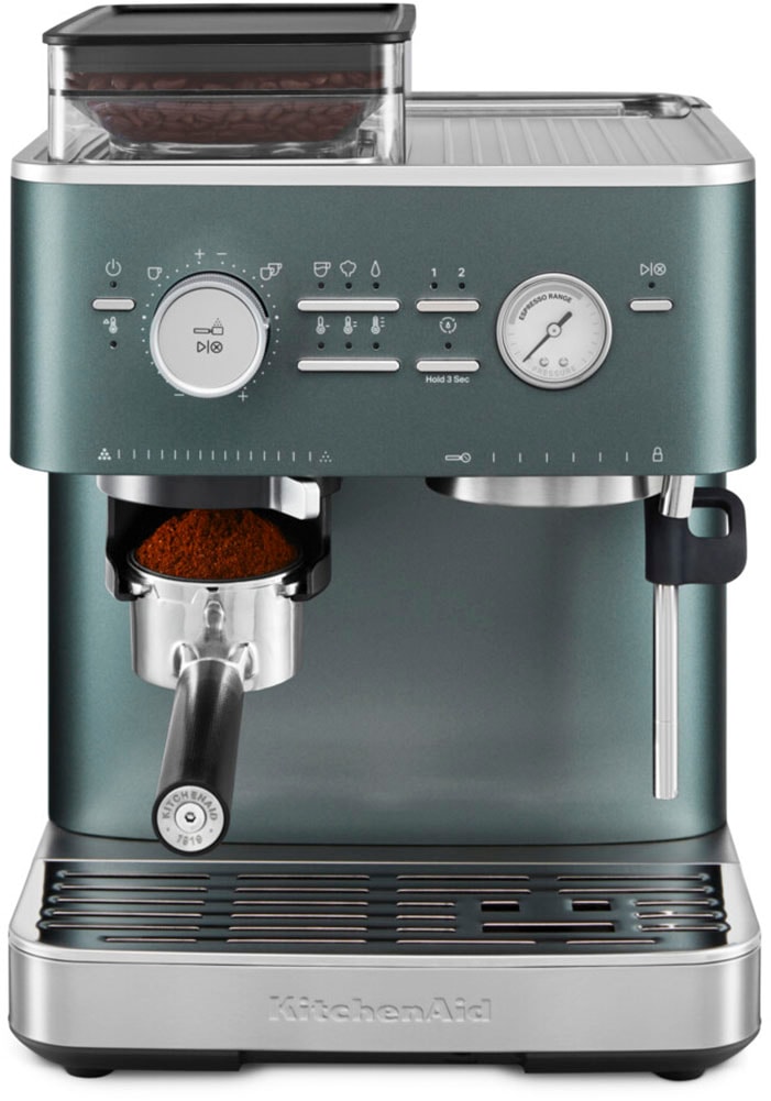 KitchenAid Espressomaschine »5KES6551EBK«, Siebträger mit Mühle
