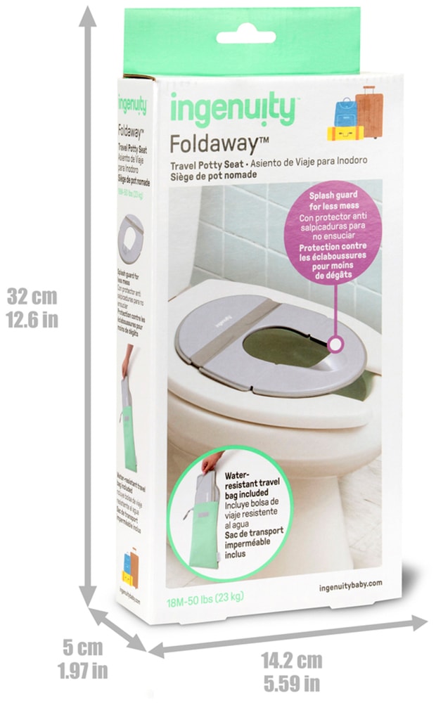 ingenuity Toilettentrainer »Fold Away Toilettensitzauflage«