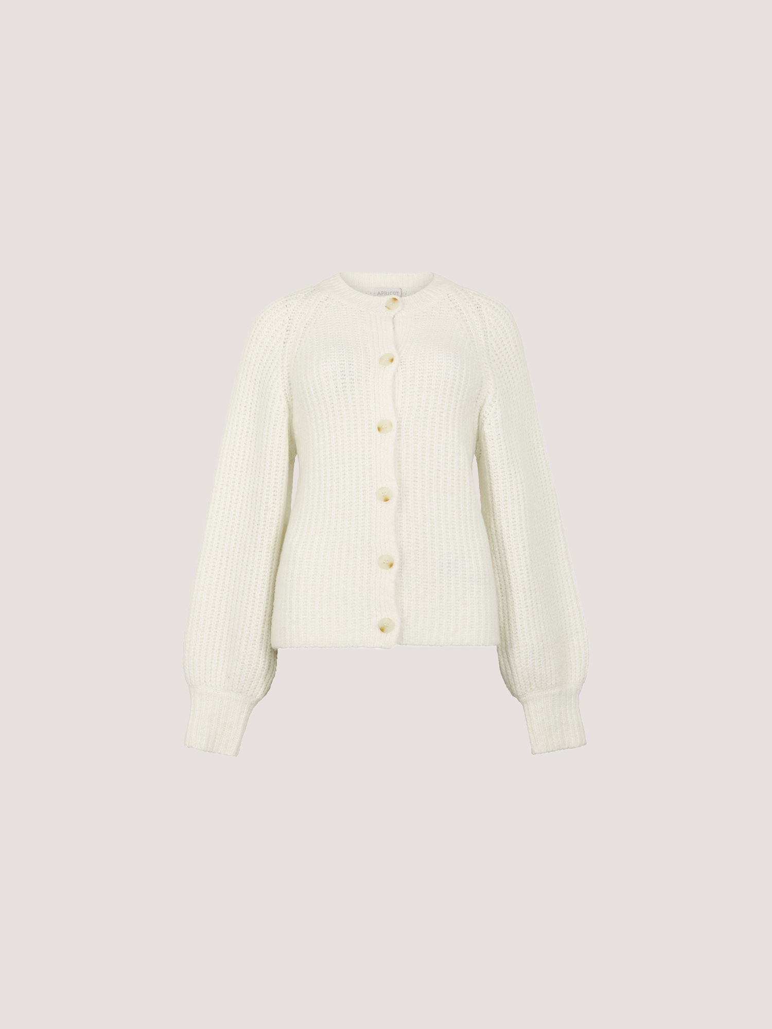 Apricot Cardigan »Ripp-Cardigan« mit Ballonärmeln