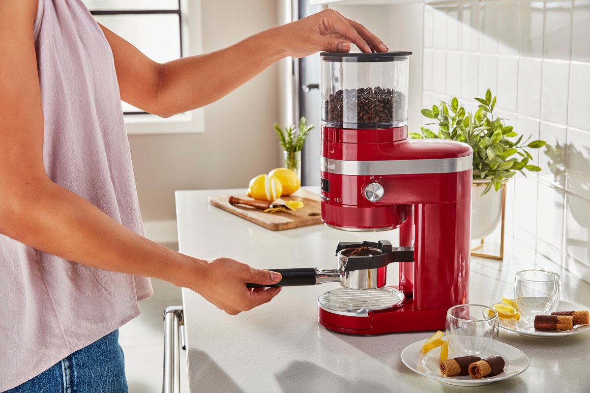 KitchenAid Espressomaschine »5KES6503EER EMPIRE ROT«, Siebträger