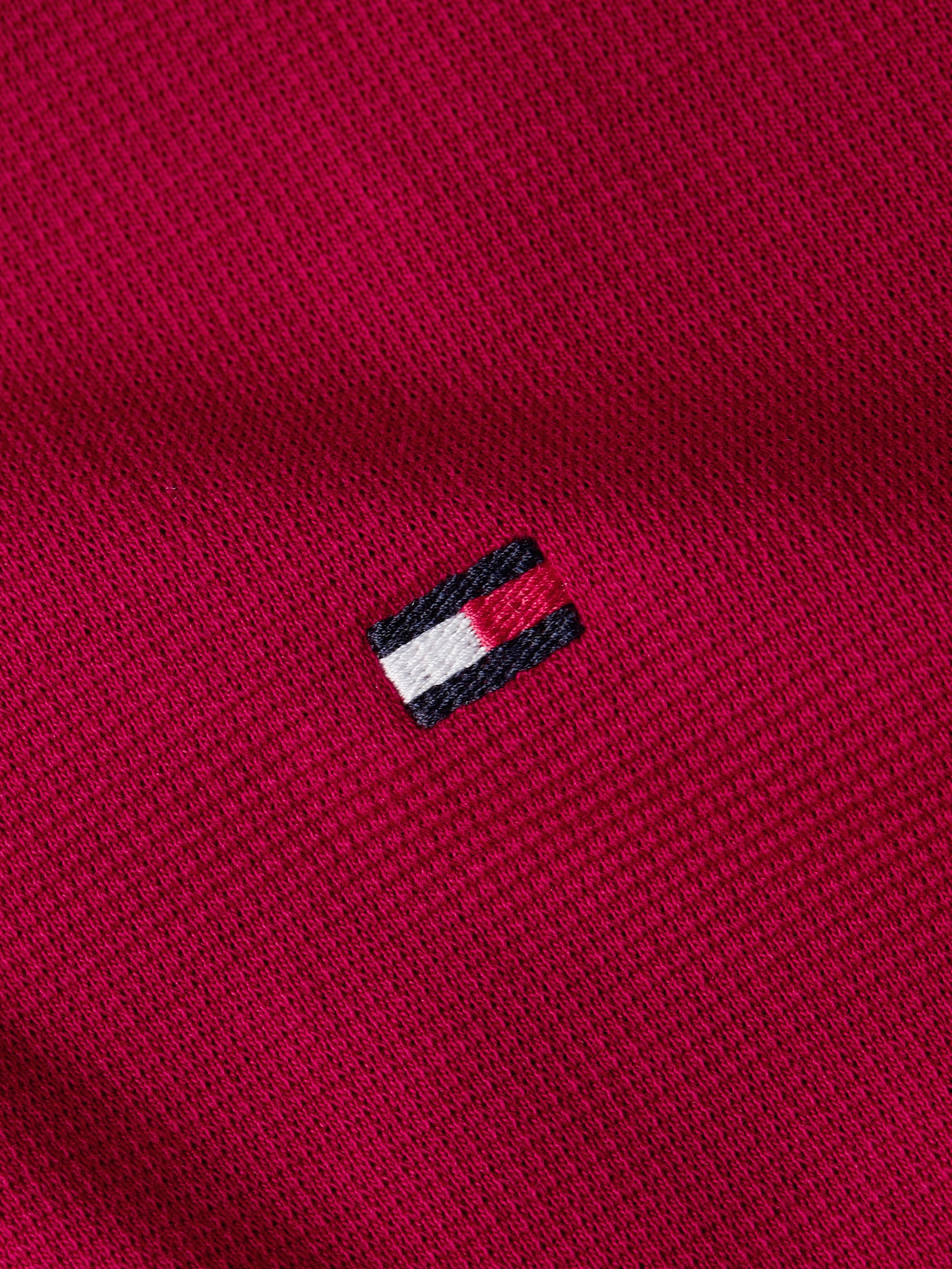 Tommy Hilfiger Poloshirt »GLOBAL STRIPE MONOTYPE REG POLO«, mit Logostickerei