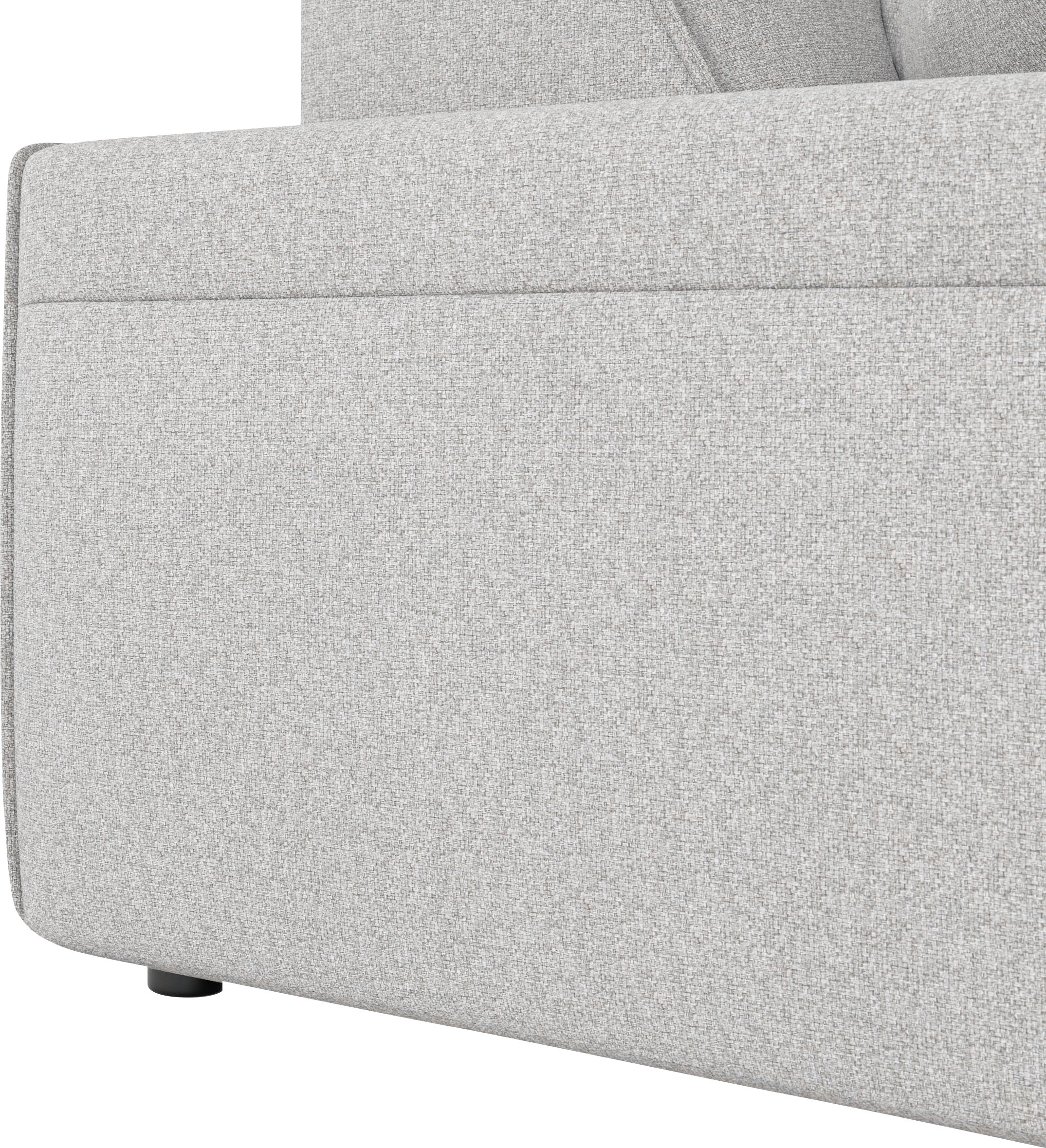 andas Ecksofa »Glimminge L-Form auch in Breitcord, Feincord + Easy care-Bezug,«, Breite 234, Zierkissen