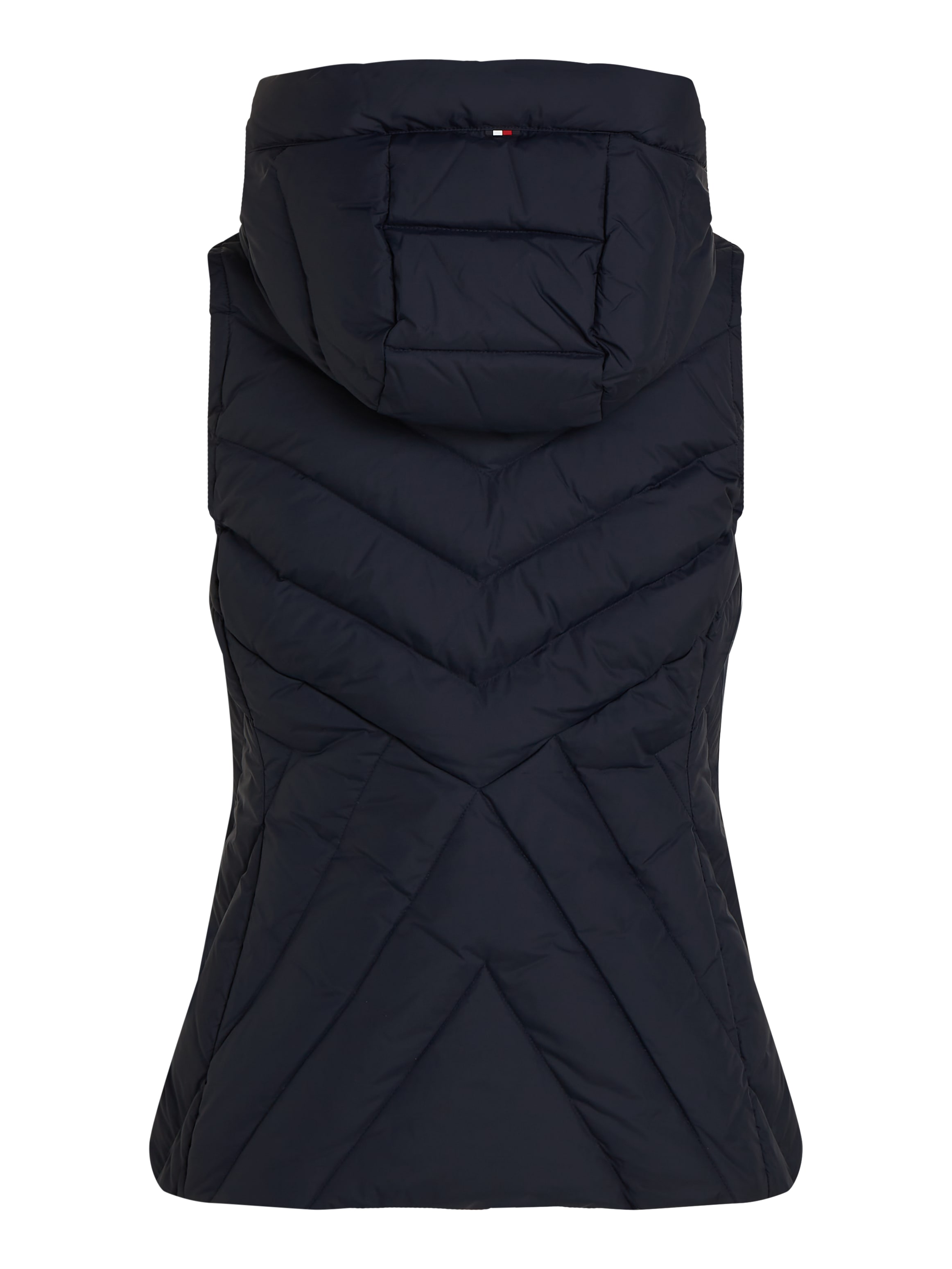 Tommy Hilfiger Steppweste »CHEVRON MW PADDED VEST«, mit mittelstarker Wattierung und Tommy Hilfiger Markenlabel