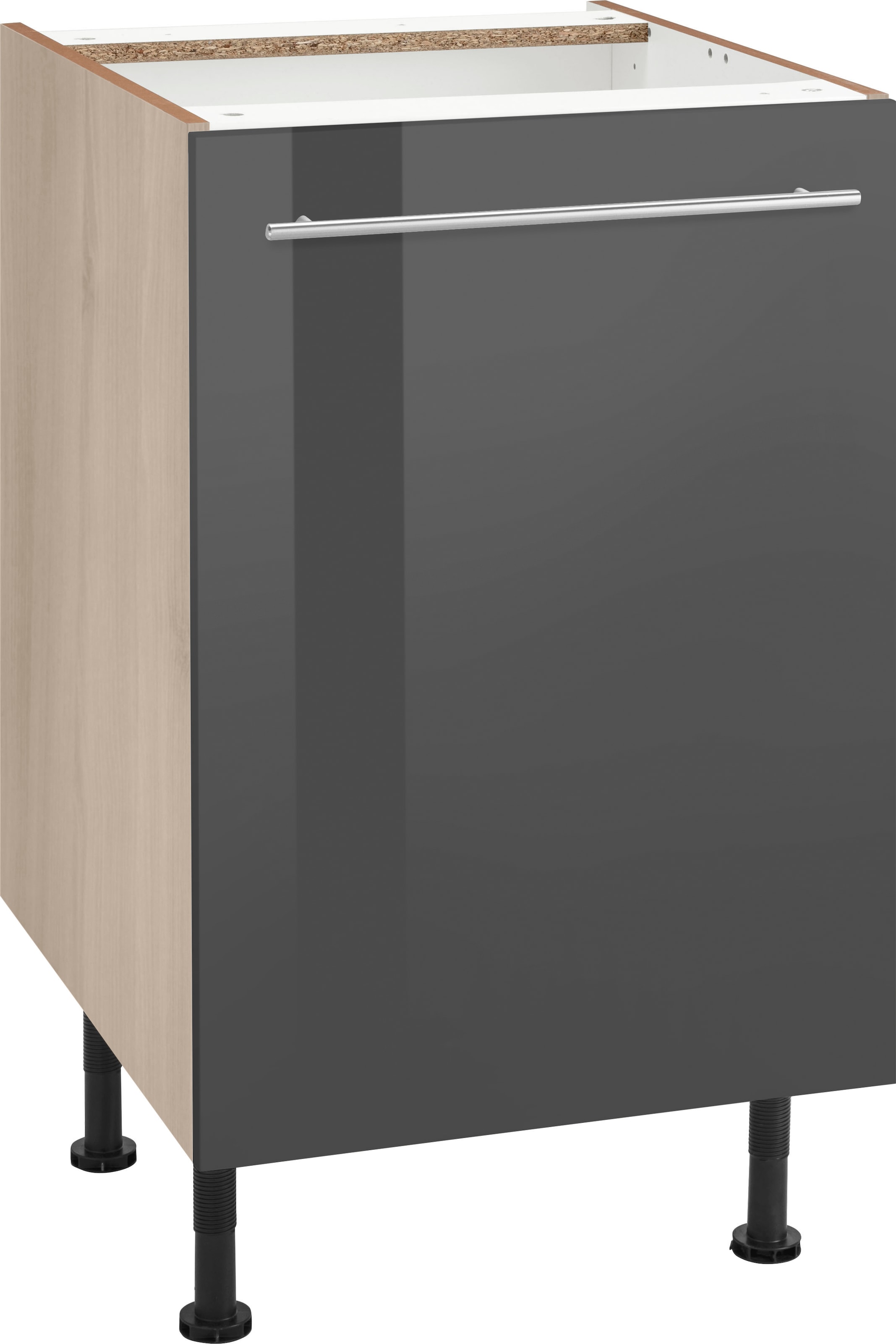OPTIFIT Unterschrank »Bern«, 50 cm breit, mit 1 Tür mit höhenverstellbaren  Füßen, mit Metallgriff auf Rechnung kaufen