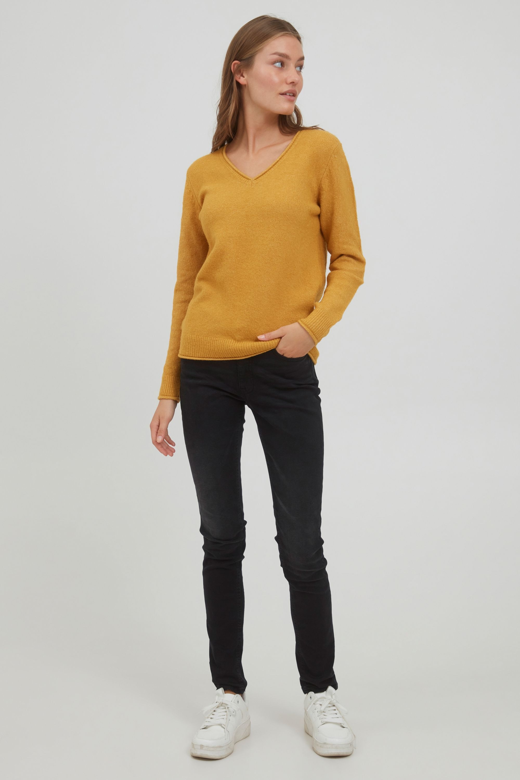 OXMO Strickfleece-Pullover »Strickpullover OXIlva«