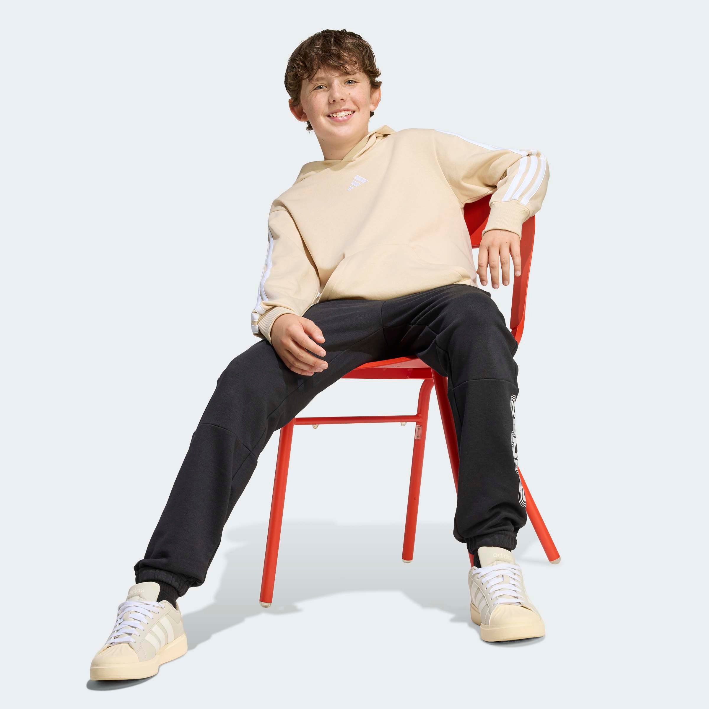 adidas Sportswear Kapuzensweatshirt »J 3S FL HD 225«
