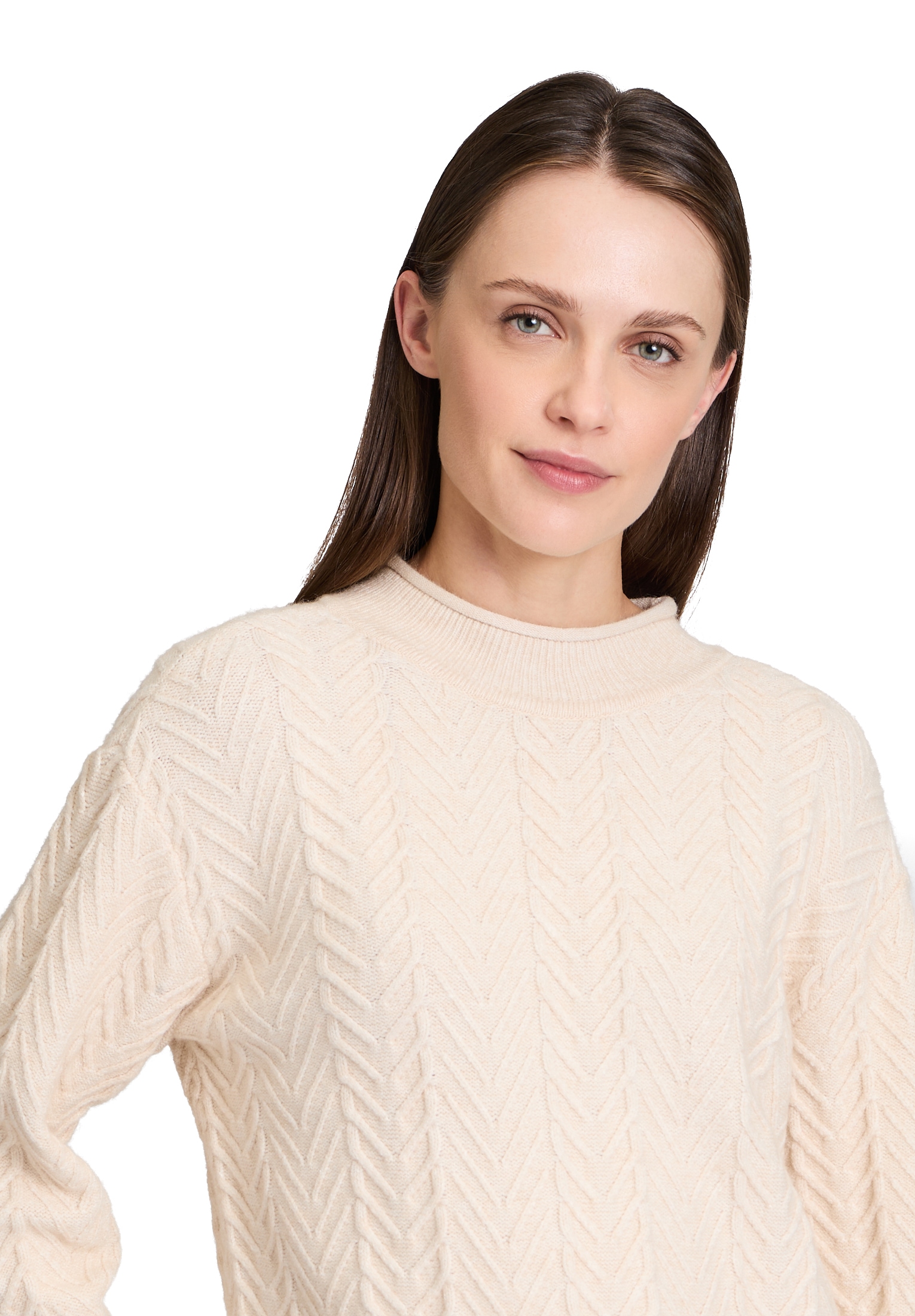 Betty Barclay Rundhalspullover »Grobstrick-Pullover mit Struktur«